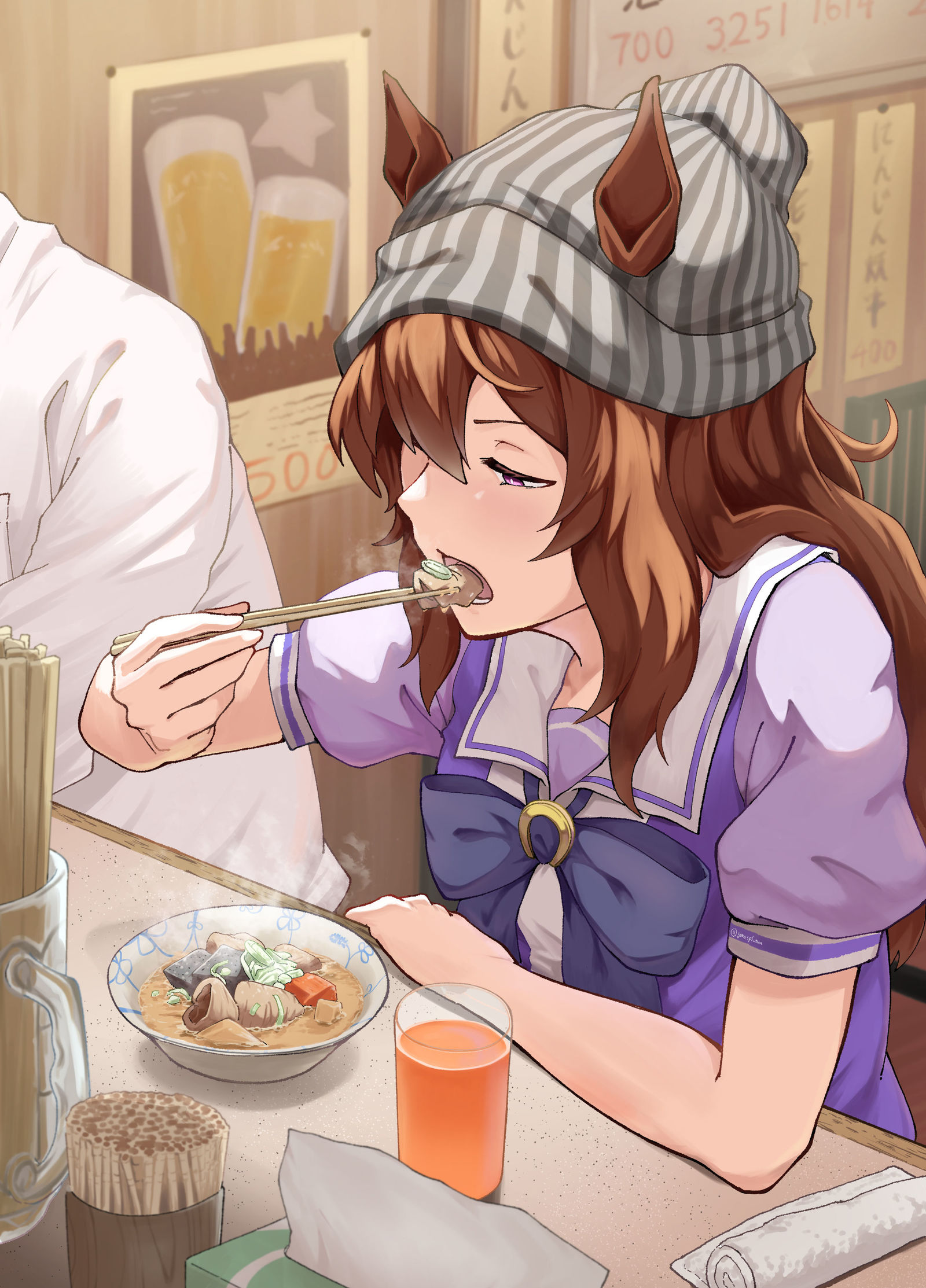 【ウマ娘】ナカヤマのグルメ头像同人高清图