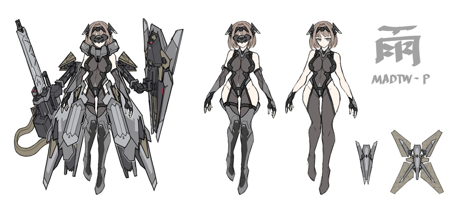 新系列设计草图———【雨】头像同人高清图