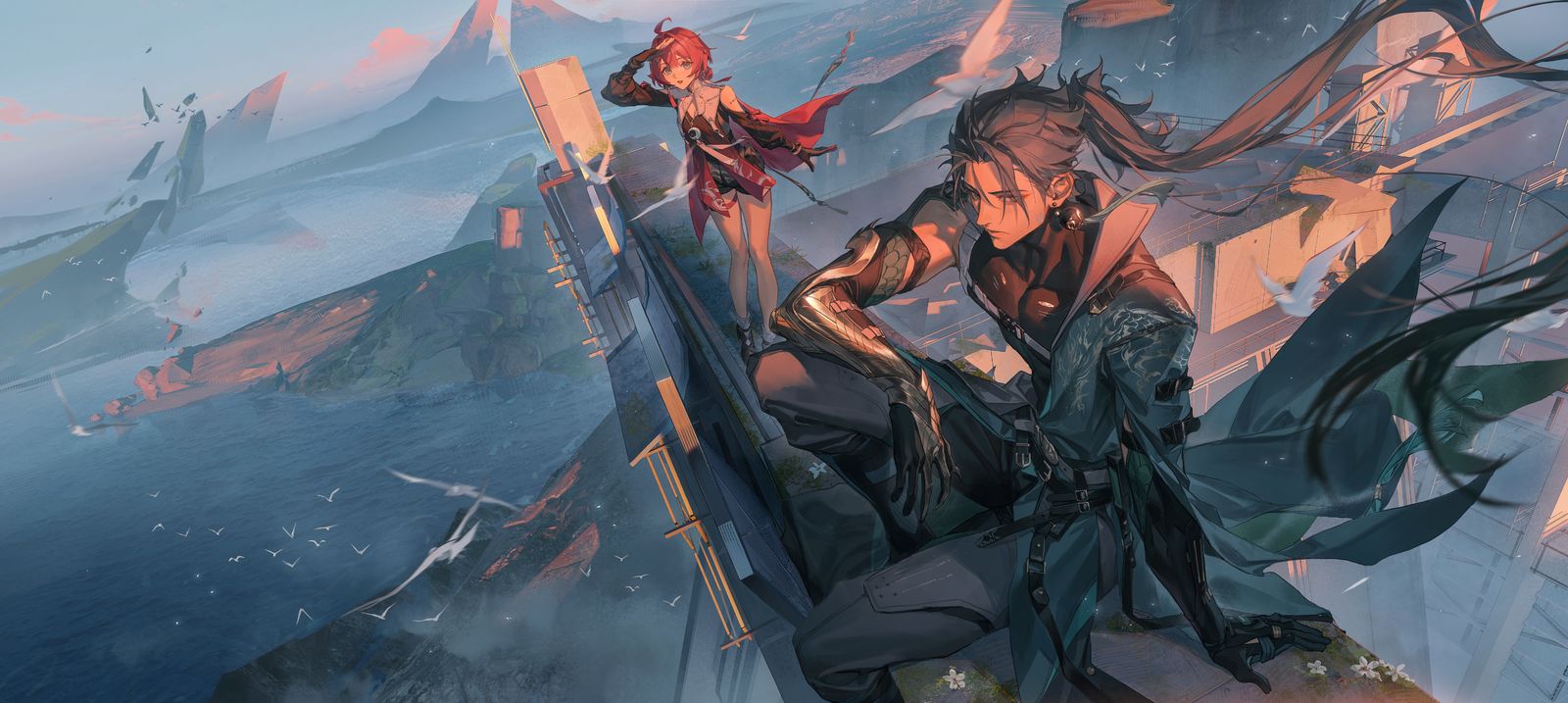 鸣潮-忌炎 丹瑾-插画原创