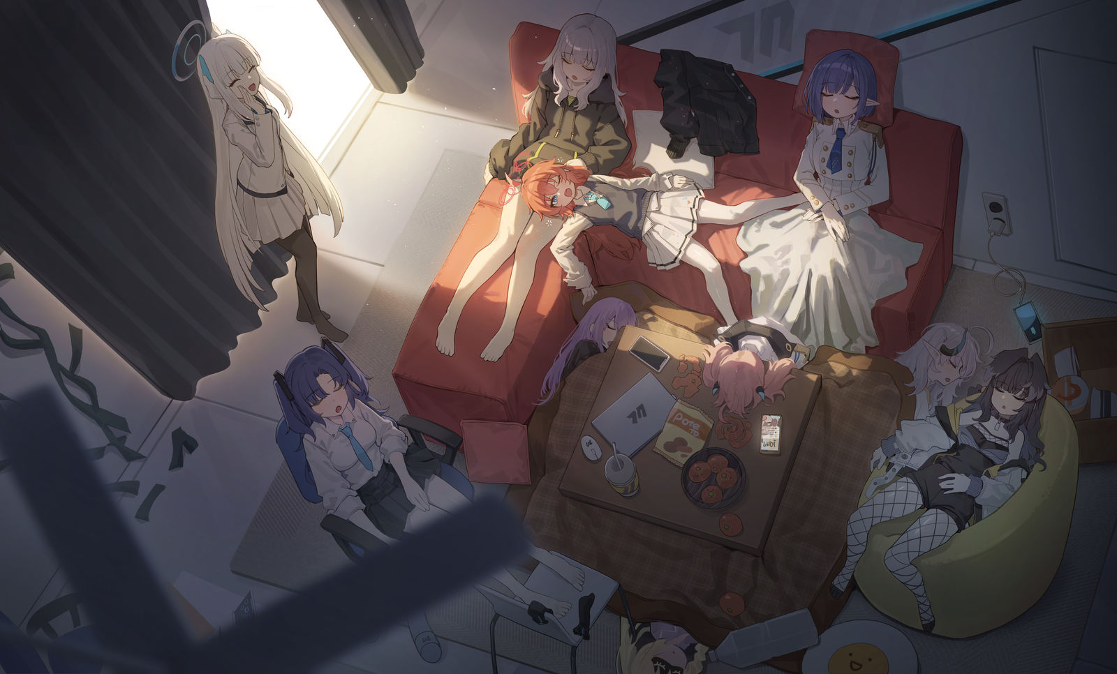 11. 寝坊する头像同人高清图