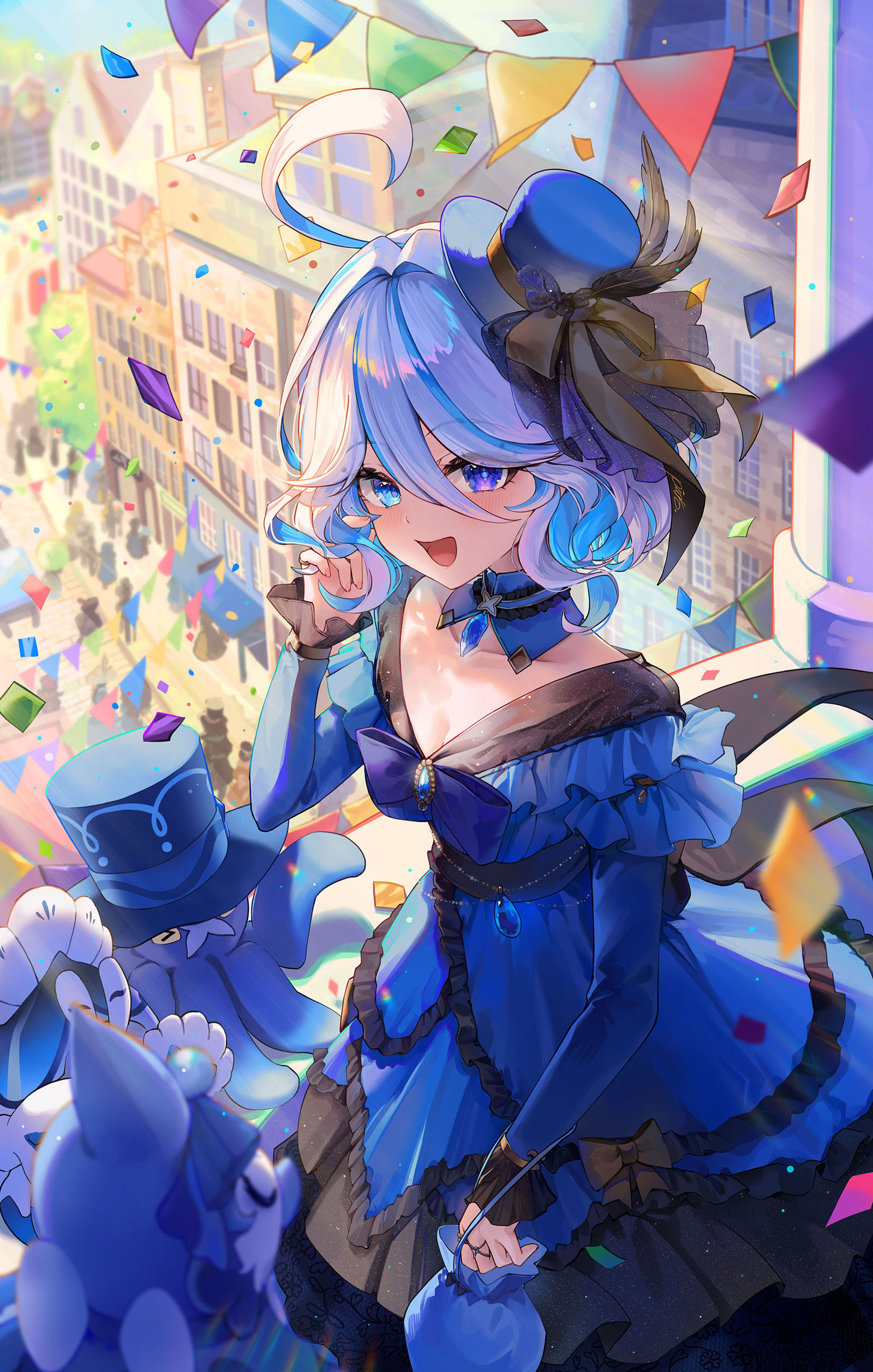 フリーナと楽しむフェスティバル