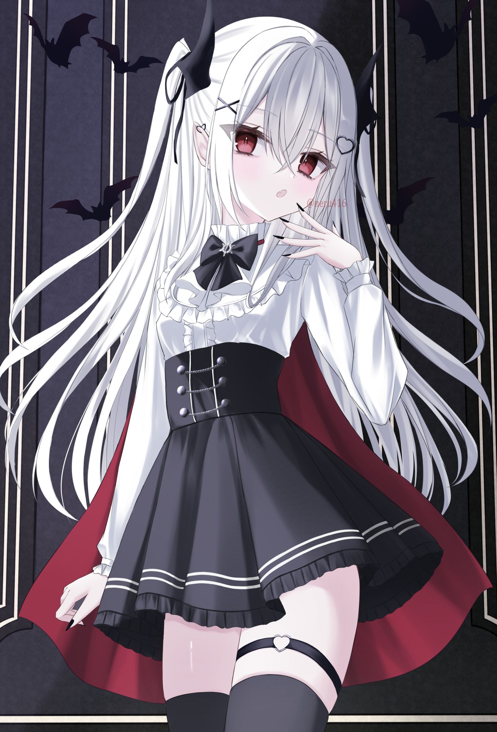 vampire插画图片壁纸