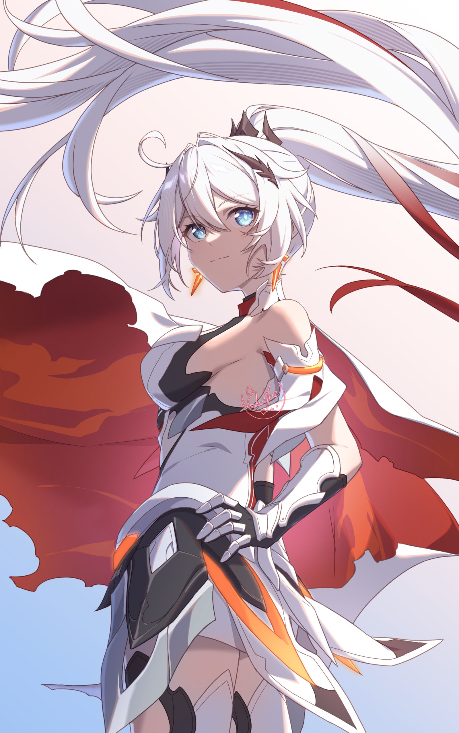 Day99 琪亚娜·薪炎之律者头像同人高清图