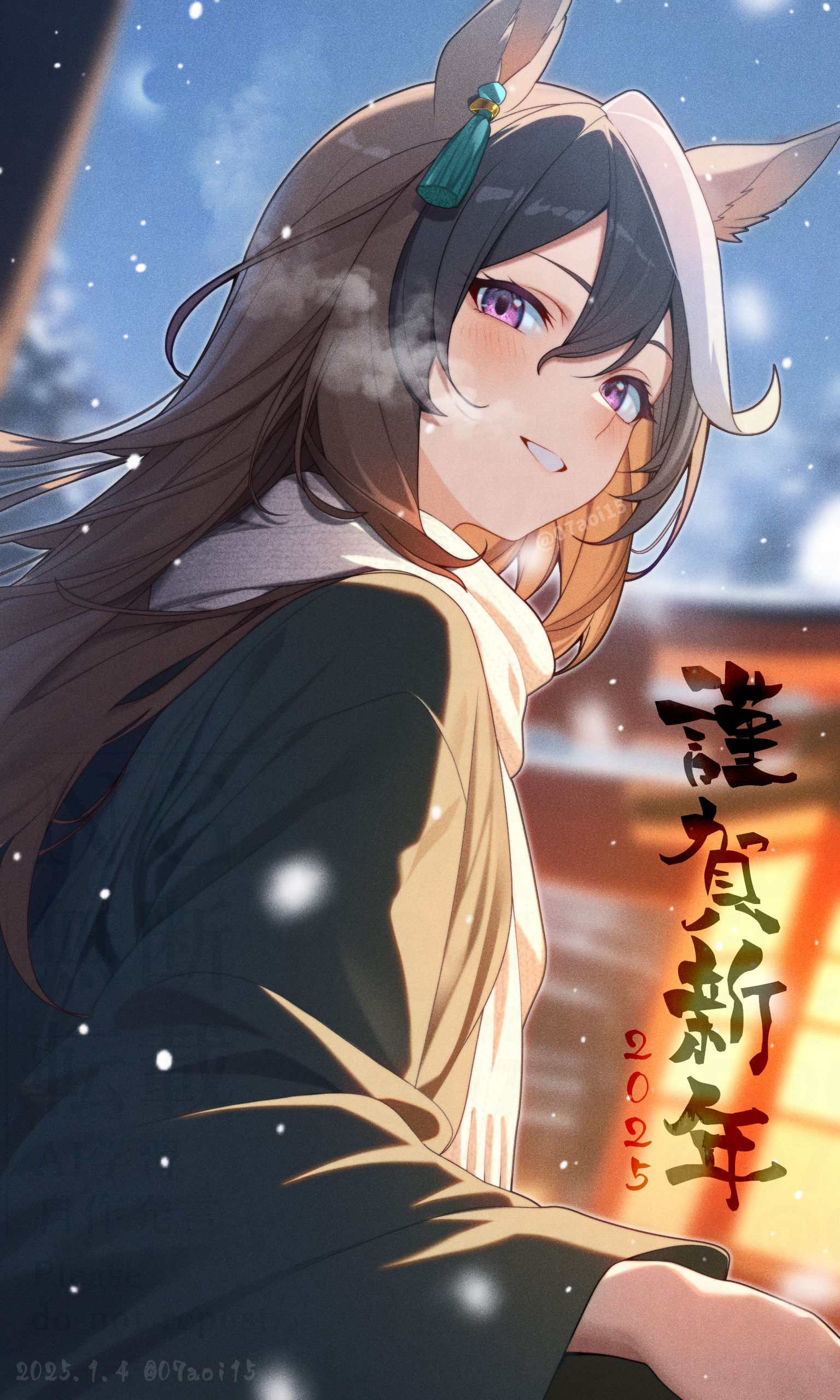  ルドルフと初詣⛩头像同人高清图