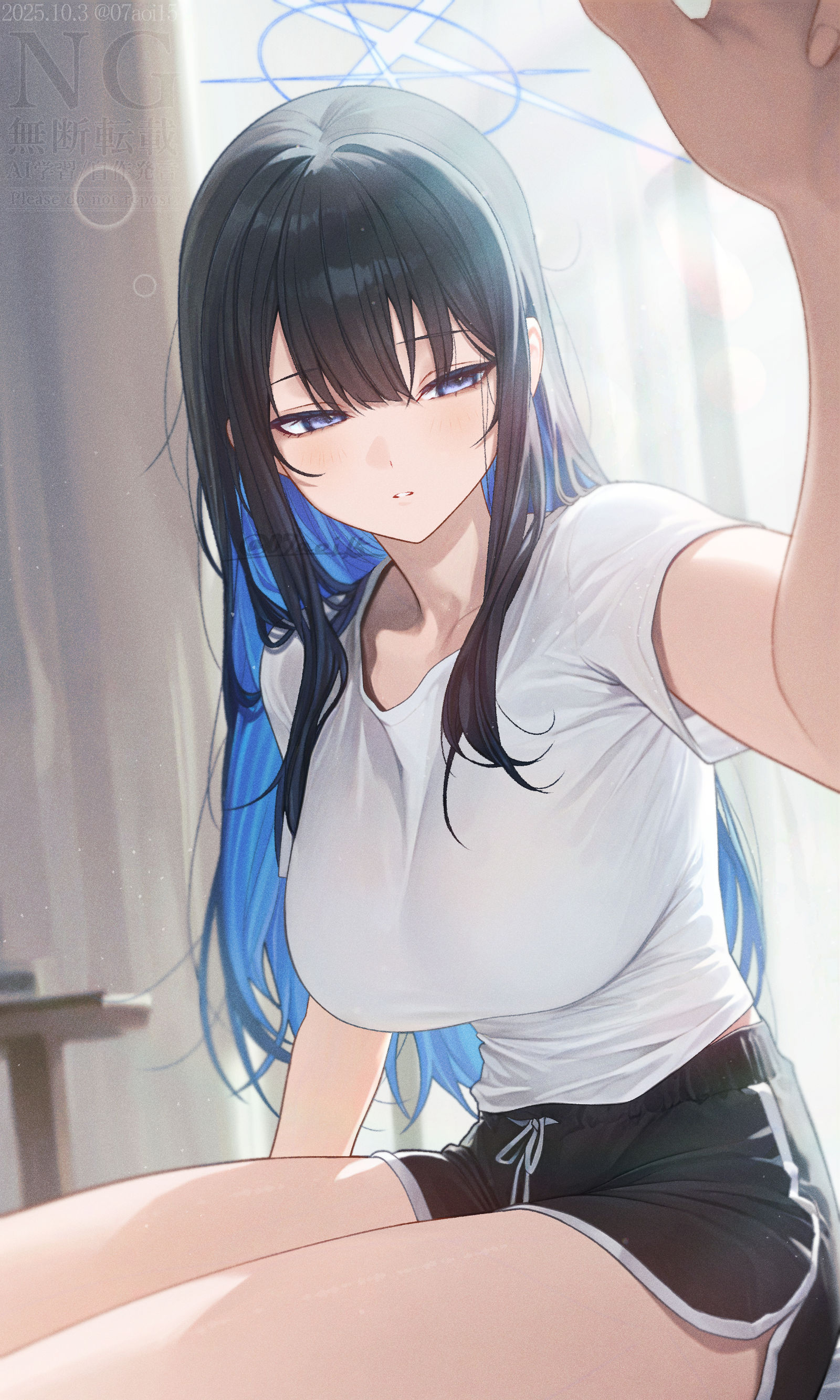 寝起きサオリ⏰-碧蓝档案錠前サオリ