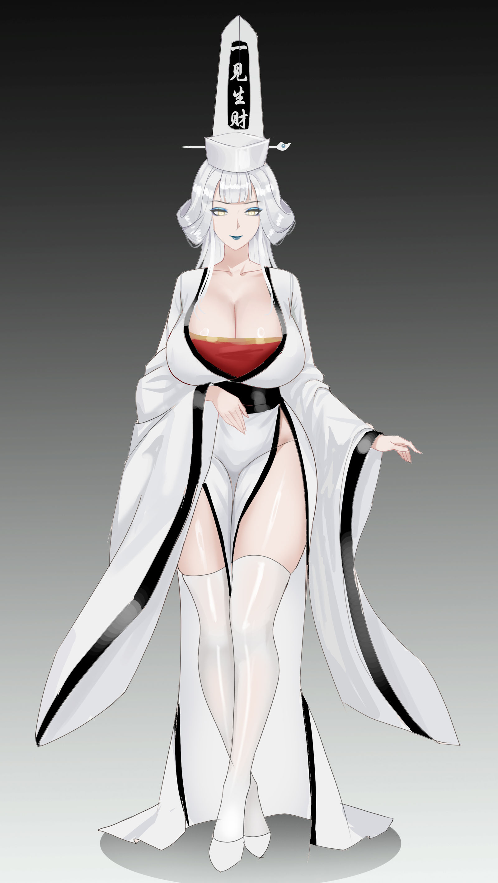 白无常头像同人高清图