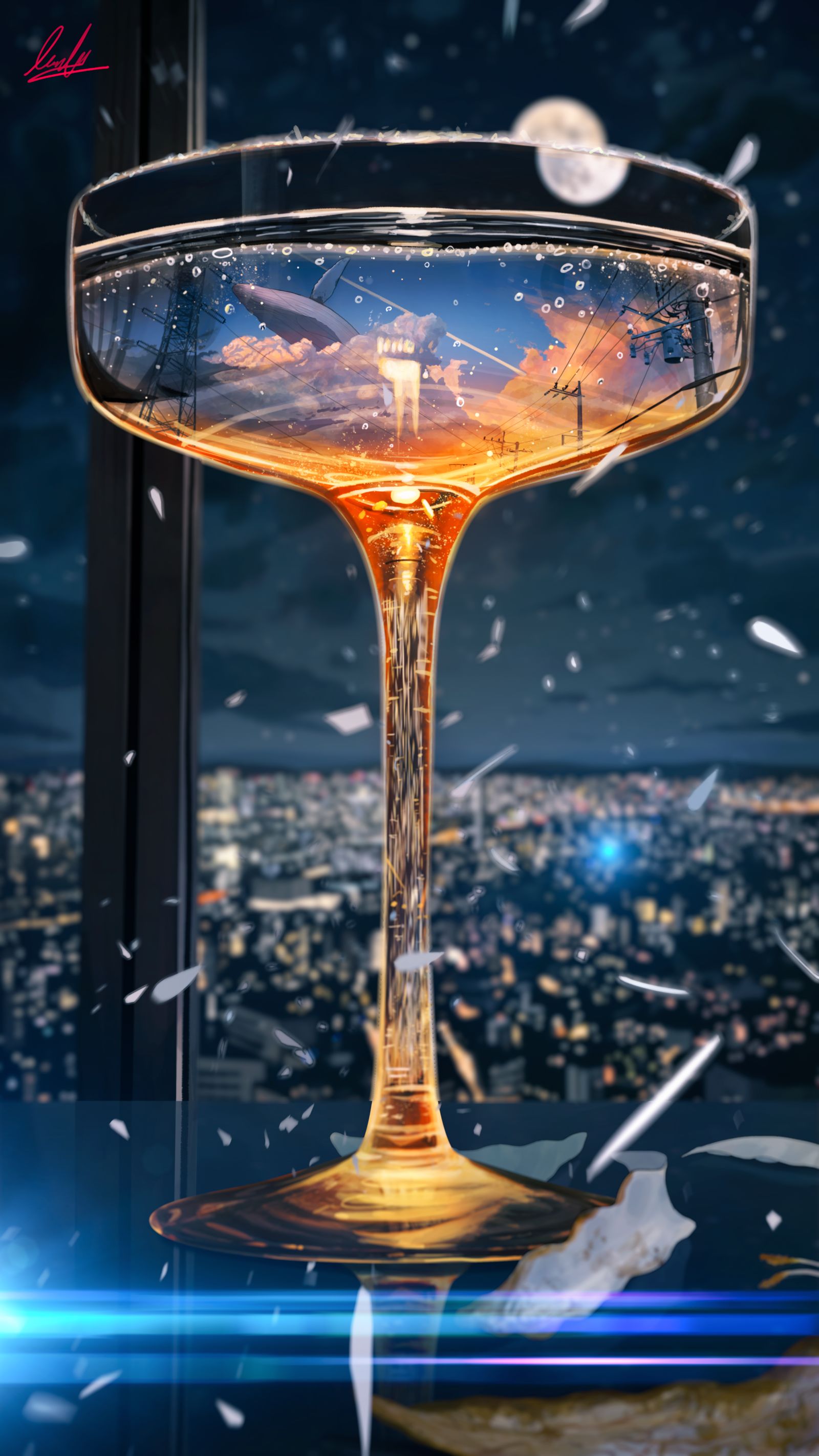 夏の死を祝って插画图片壁纸