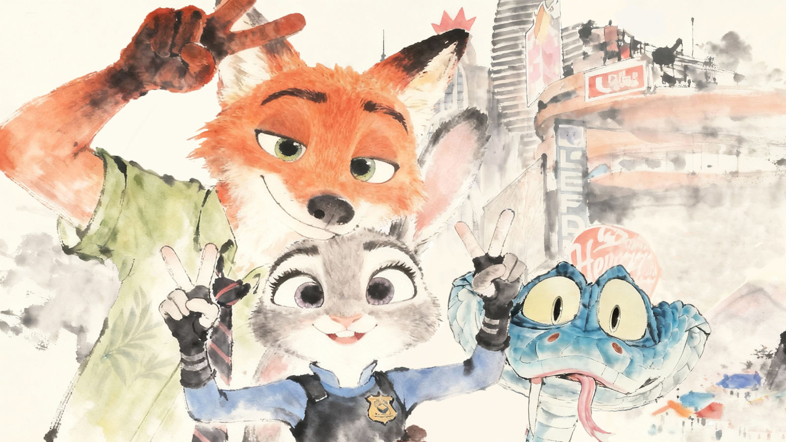 疯狂动物城2二创-疯狂动物城疯狂动物城朱迪