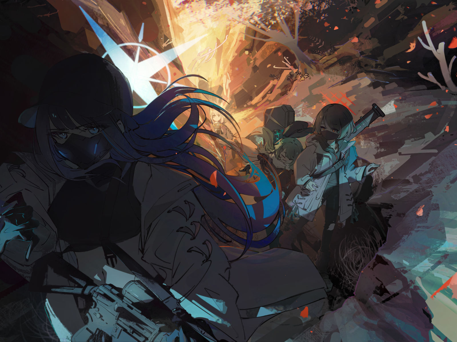 アリウススクワッド行進中