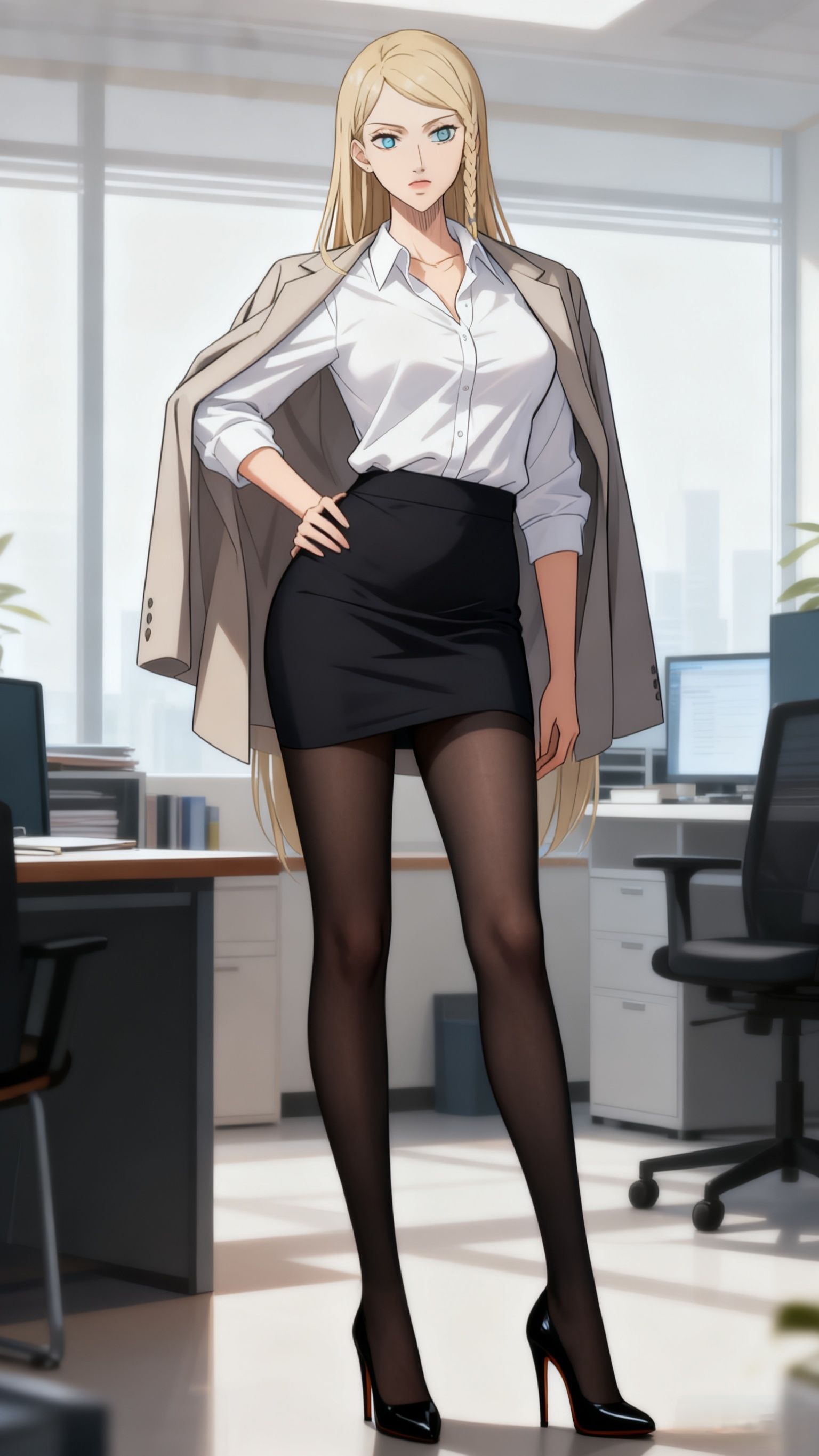 黑丝御姐头像同人高清图