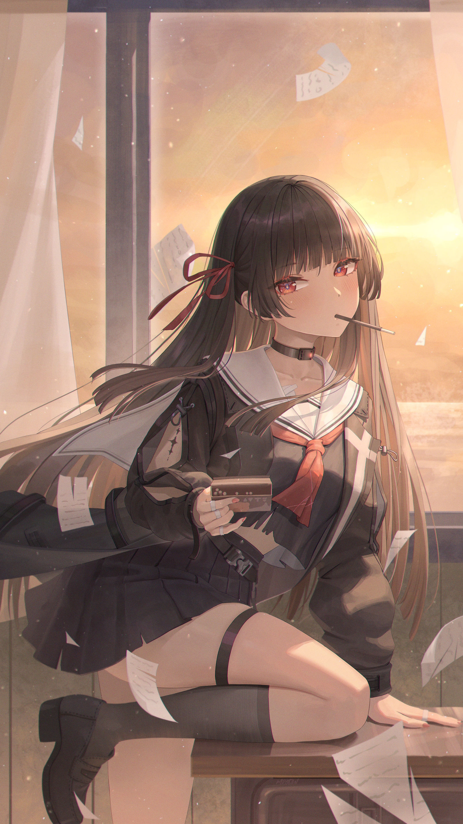 千咲-巧克力棒头像同人高清图