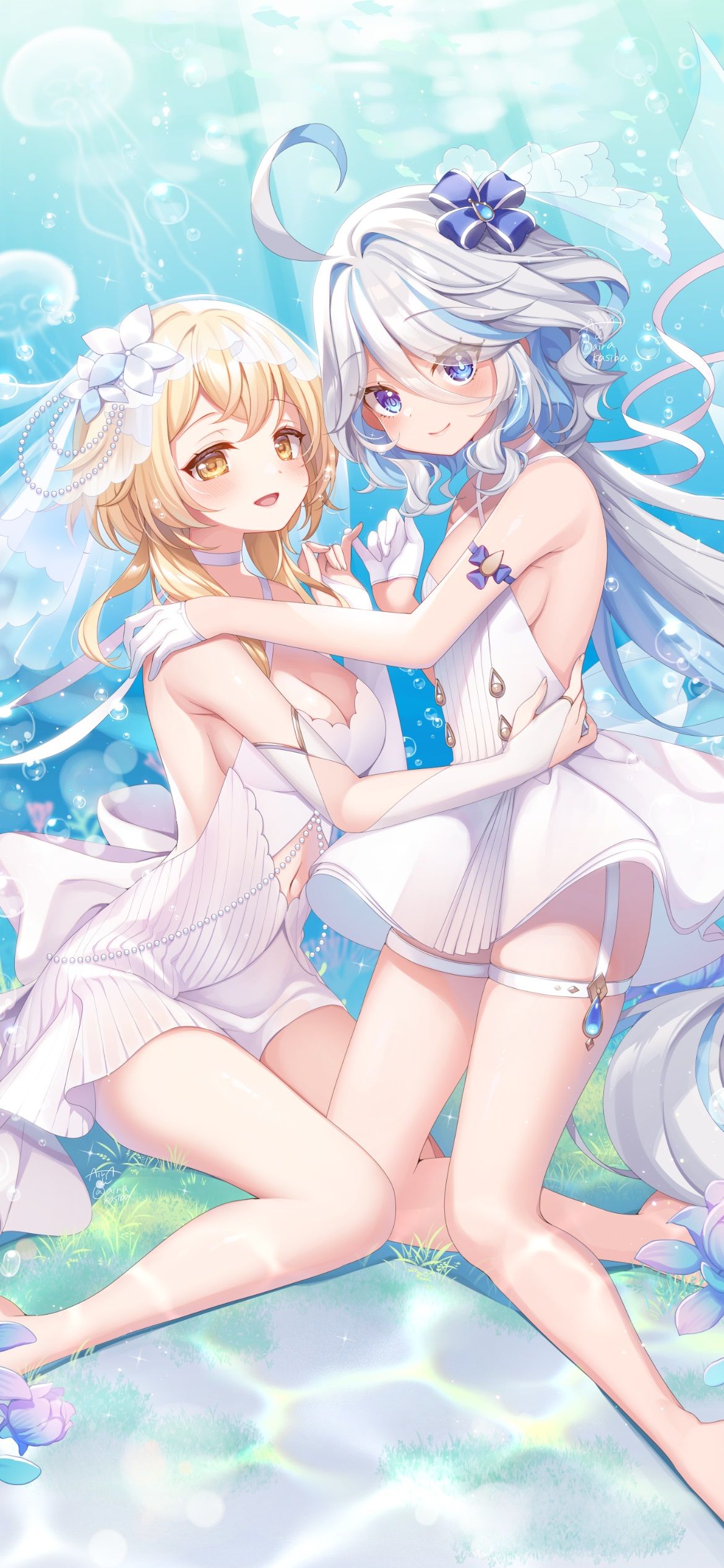 フリーナと蛍-原神荧芙宁娜