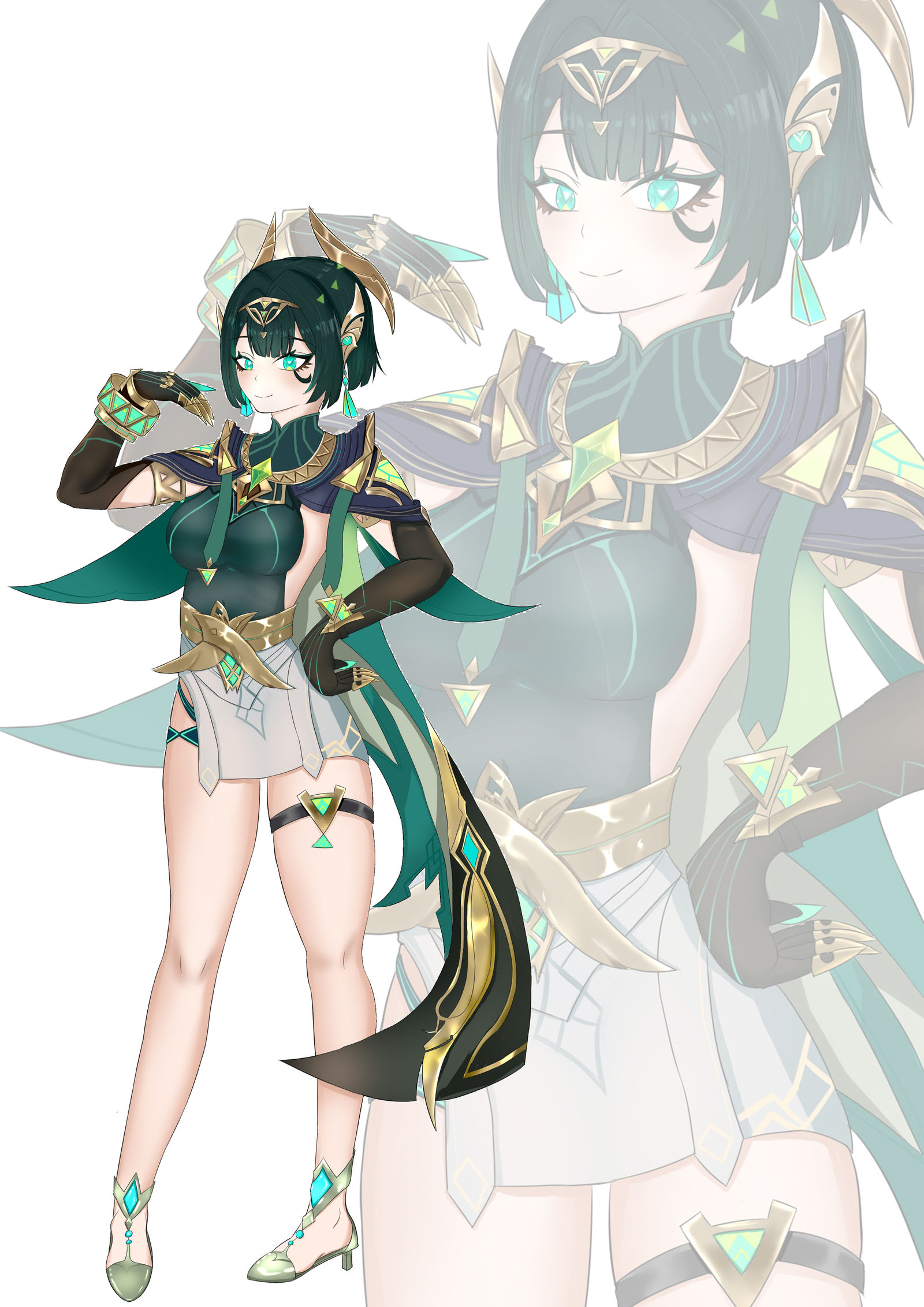 奈芙尔头像同人高清图