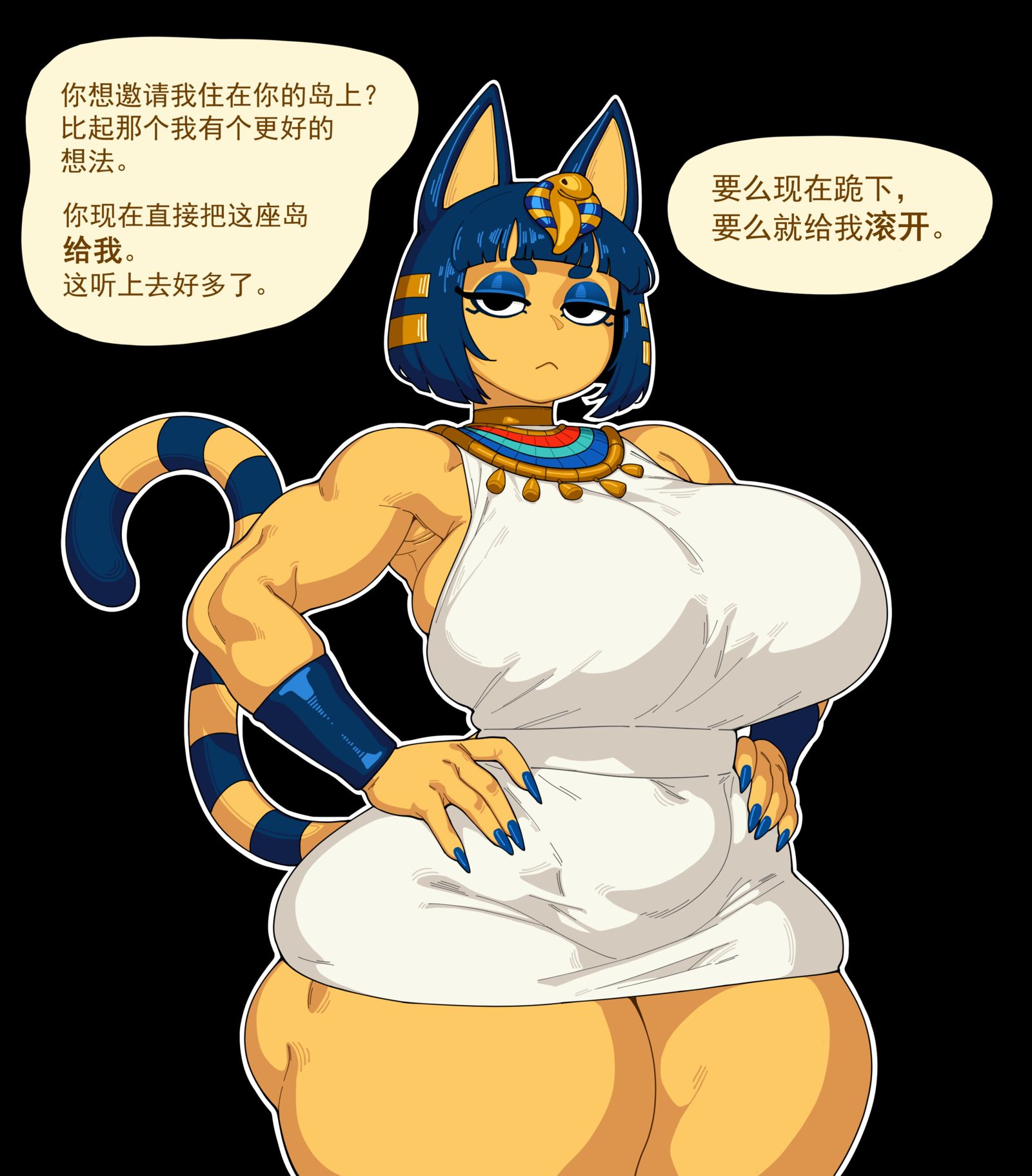 猫猫插画图片壁纸