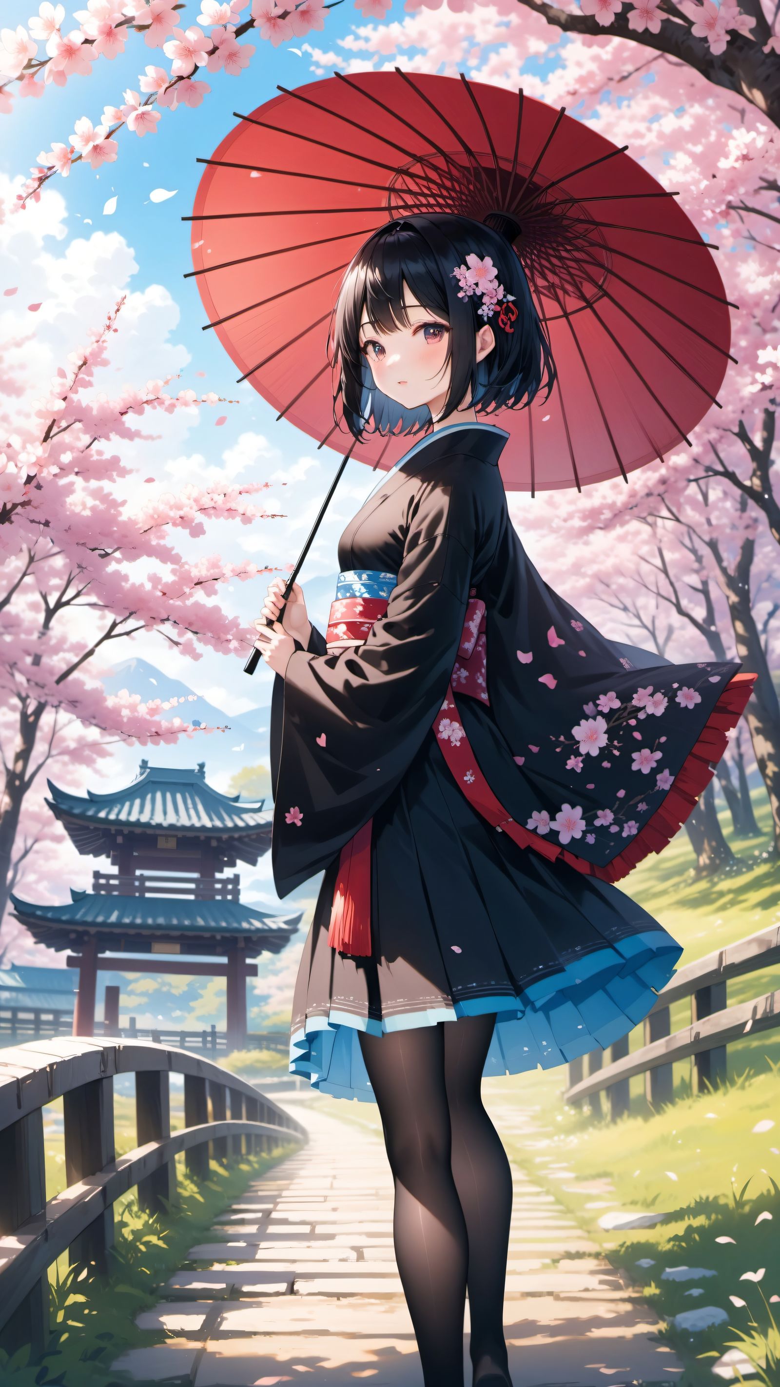 樱花下的约定头像同人高清图