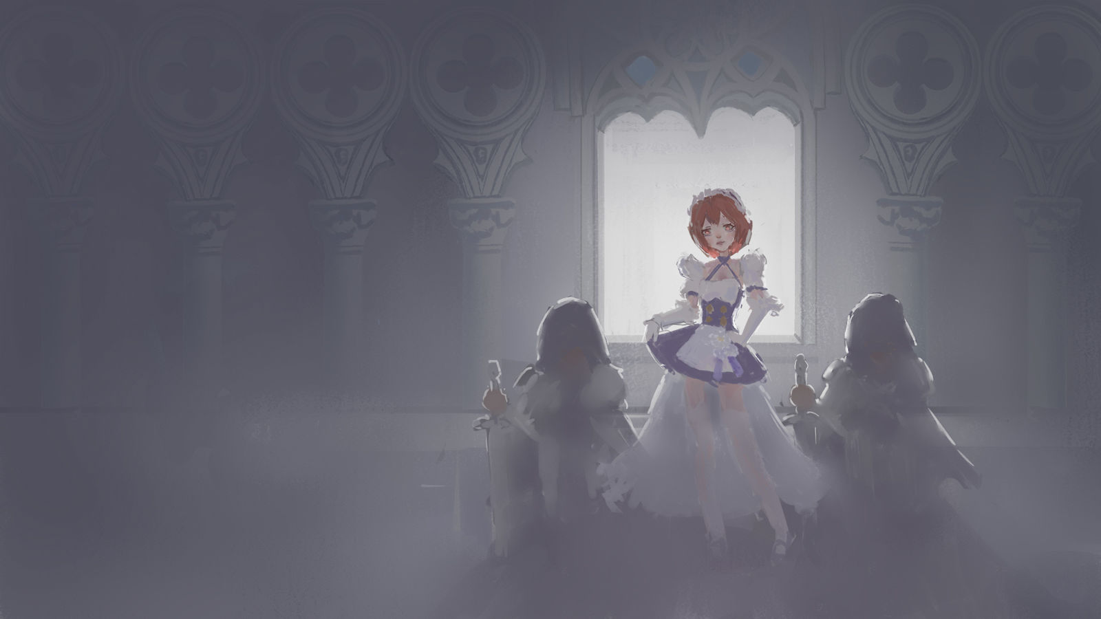 新人发，画了就发系列插画图片壁纸