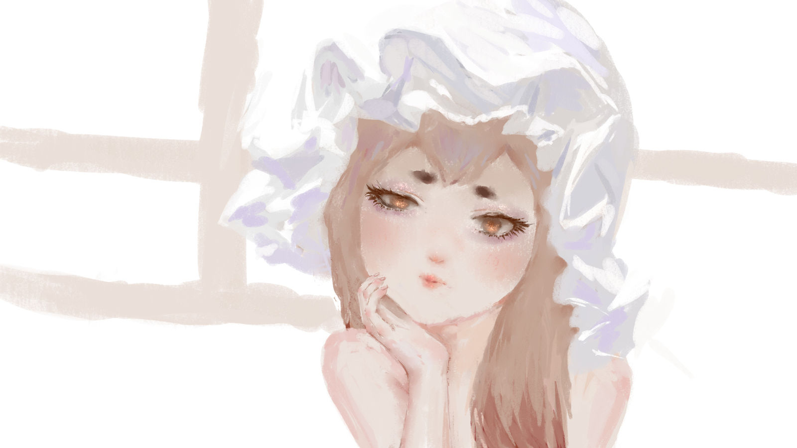 新人发，画了就发系列插画图片壁纸