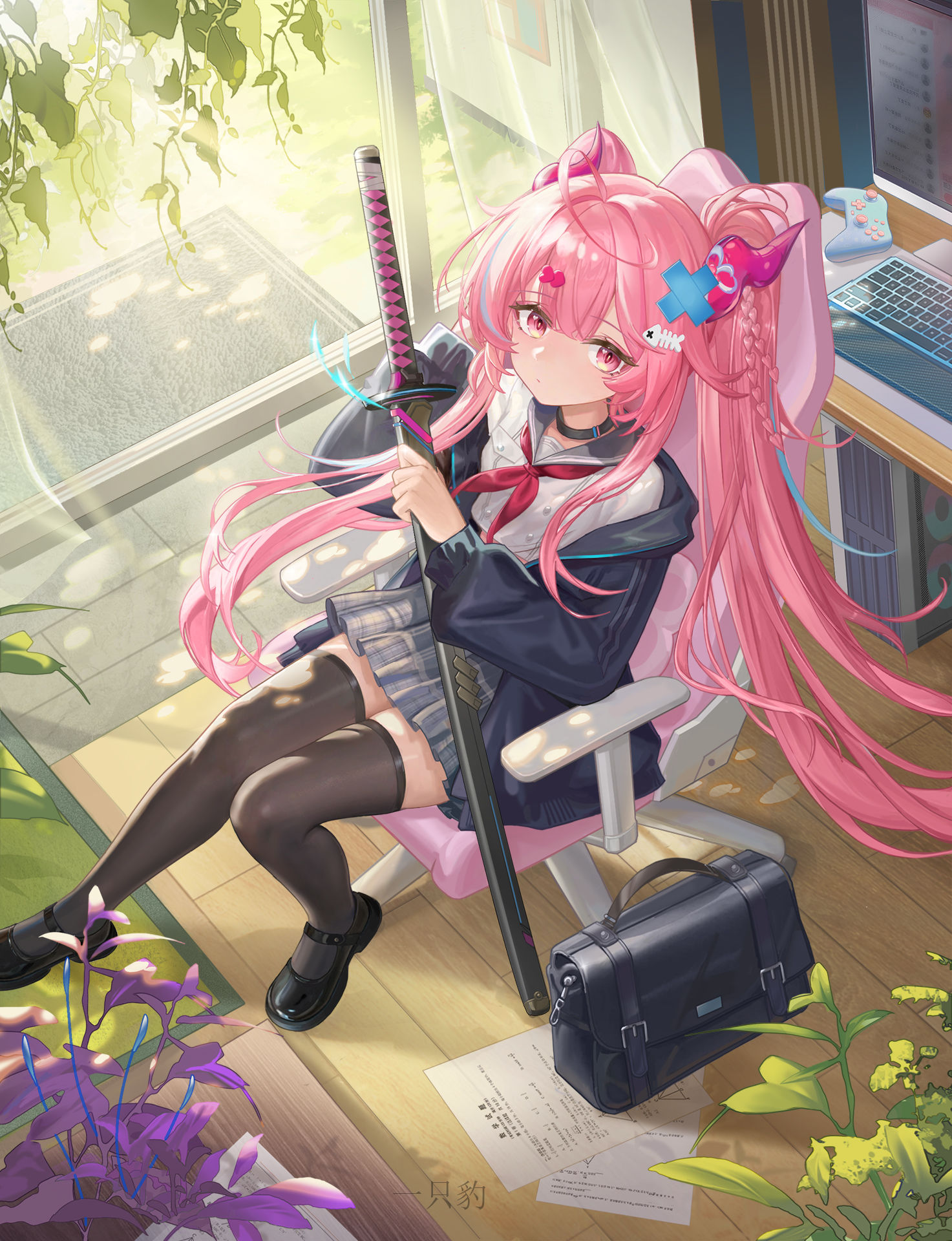 百分之一系列插画图片壁纸