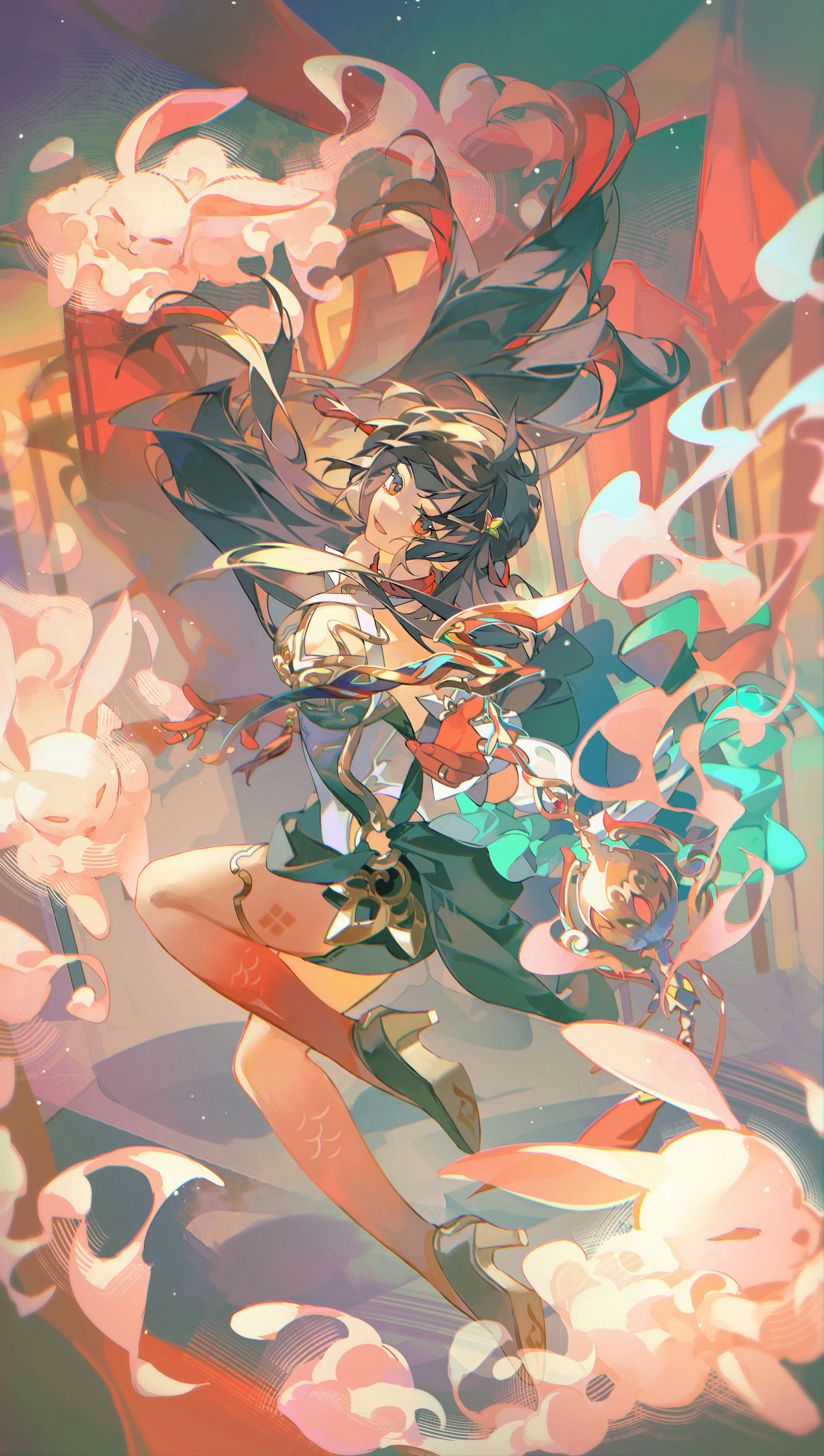 霊砂插画图片壁纸