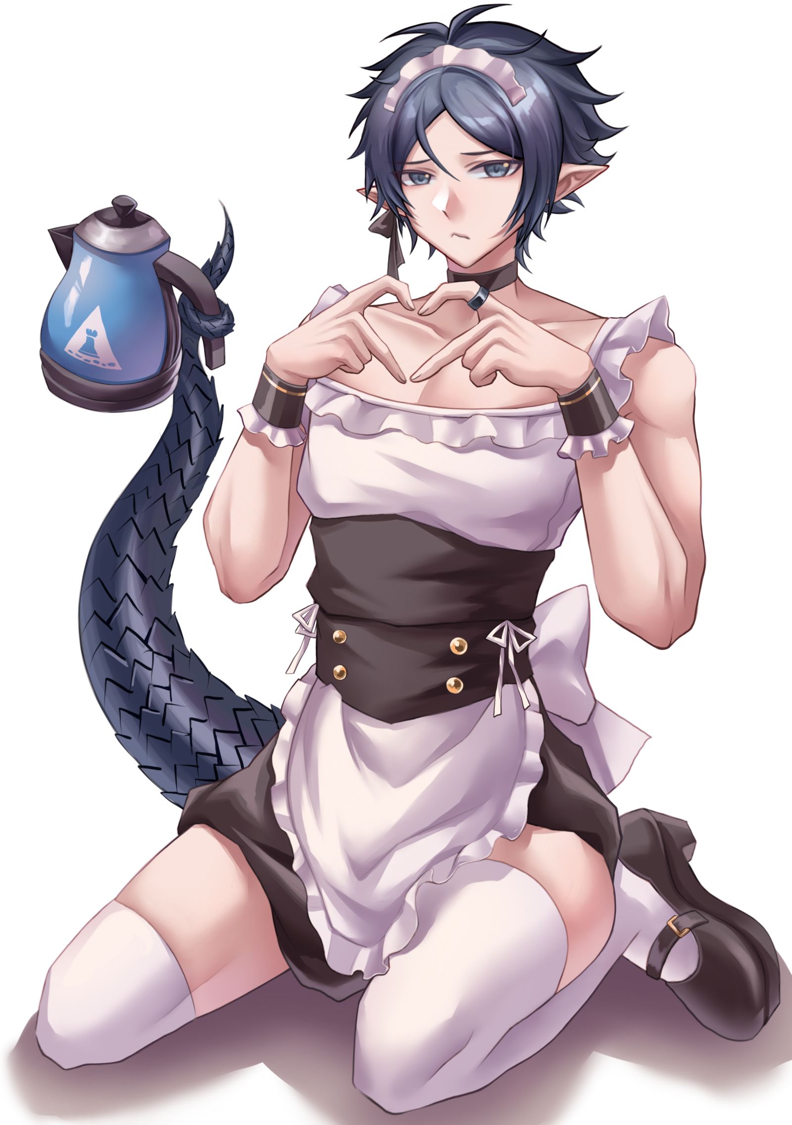 一点泥塑插画图片壁纸