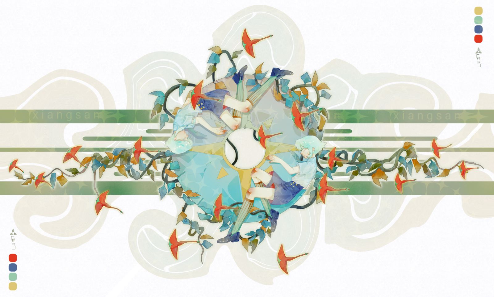 番茄色的鲲头像同人高清图