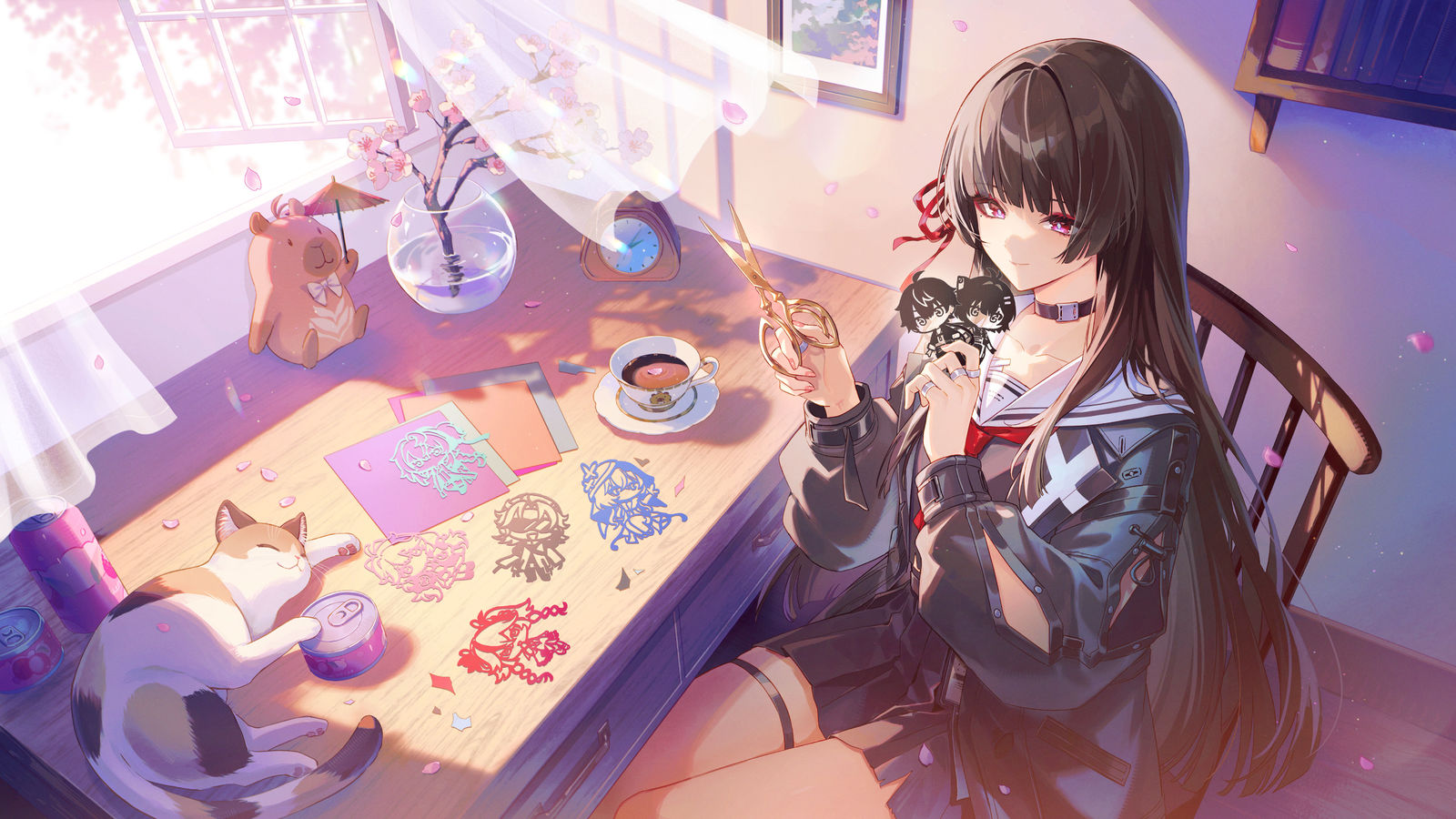 千咲ちゃん-鸣潮Wuwafanart