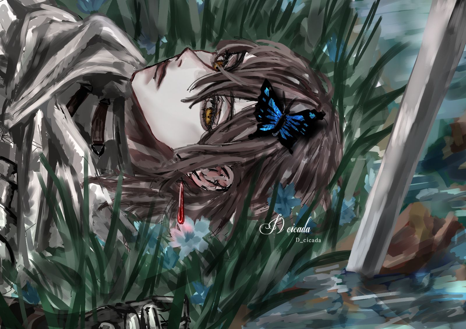 湖的另一侧。头像同人高清图