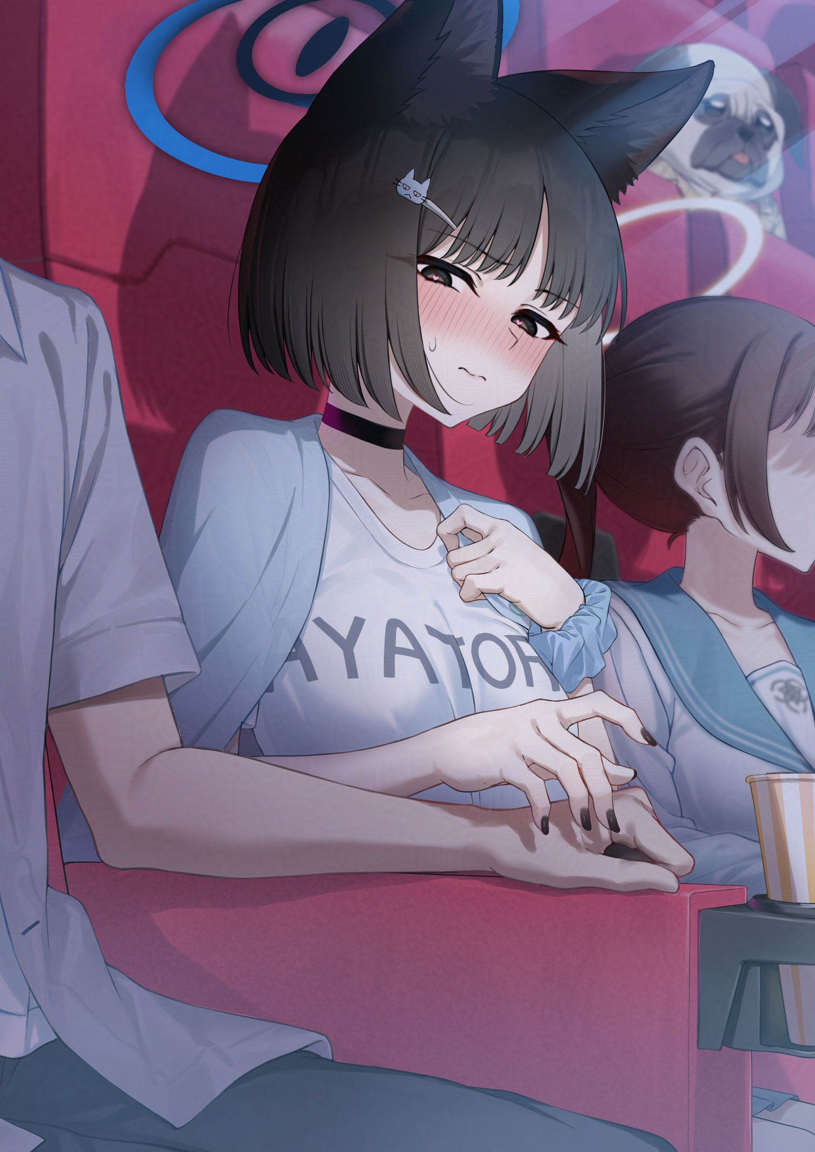 キキョウとデートシリーズその3：ドキドキ映画鑑賞头像同人高清图