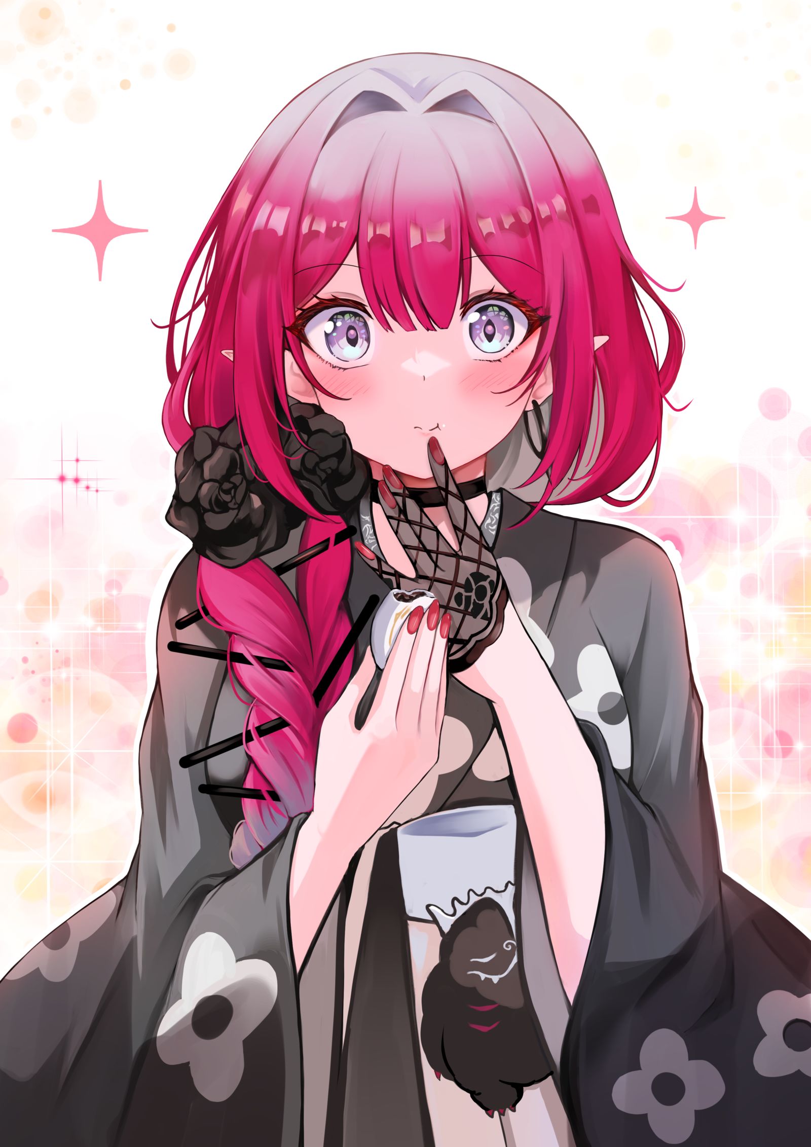 和菓子にご満悦なバーヴァンシー头像同人高清图