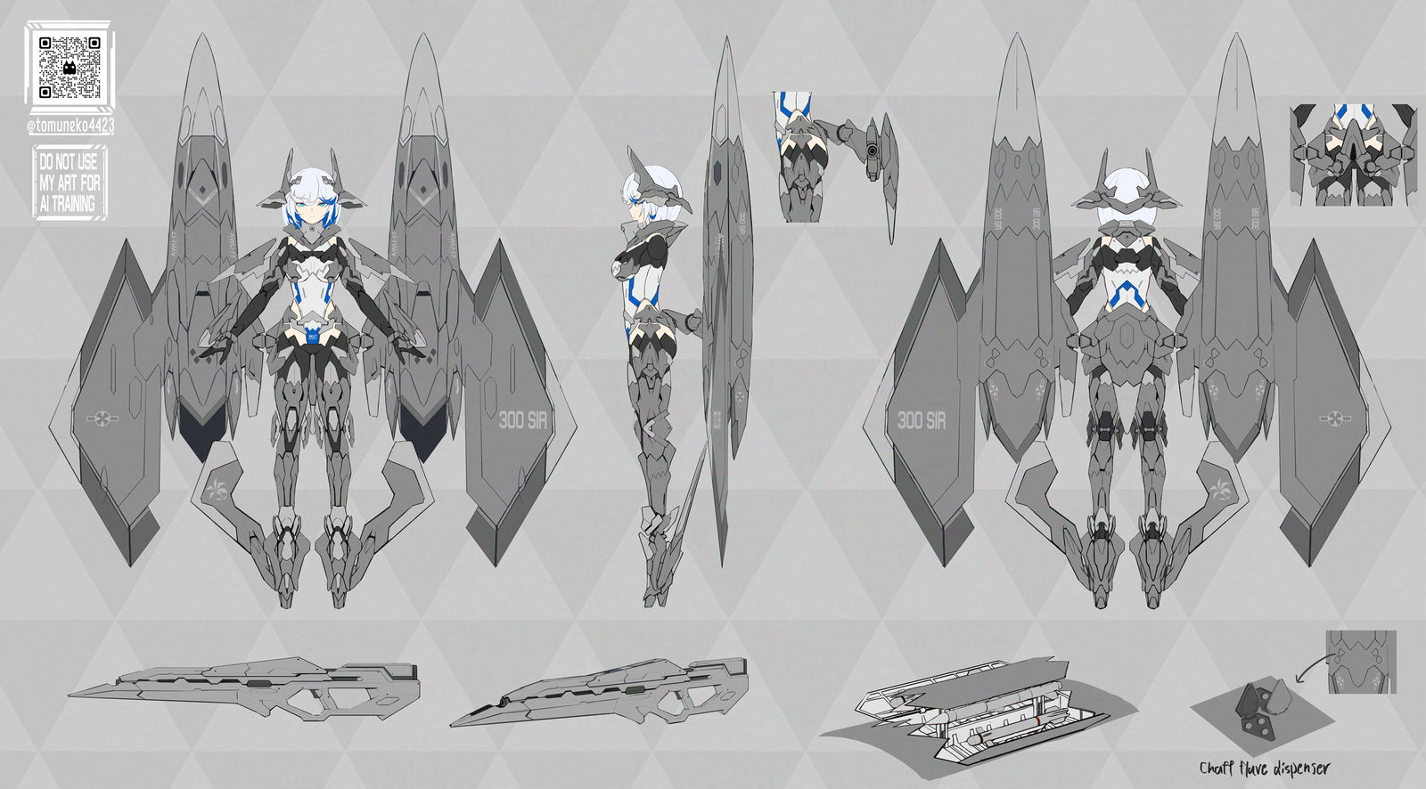 AWU-17 ホークモス 【Hawkmoth】插画图片壁纸