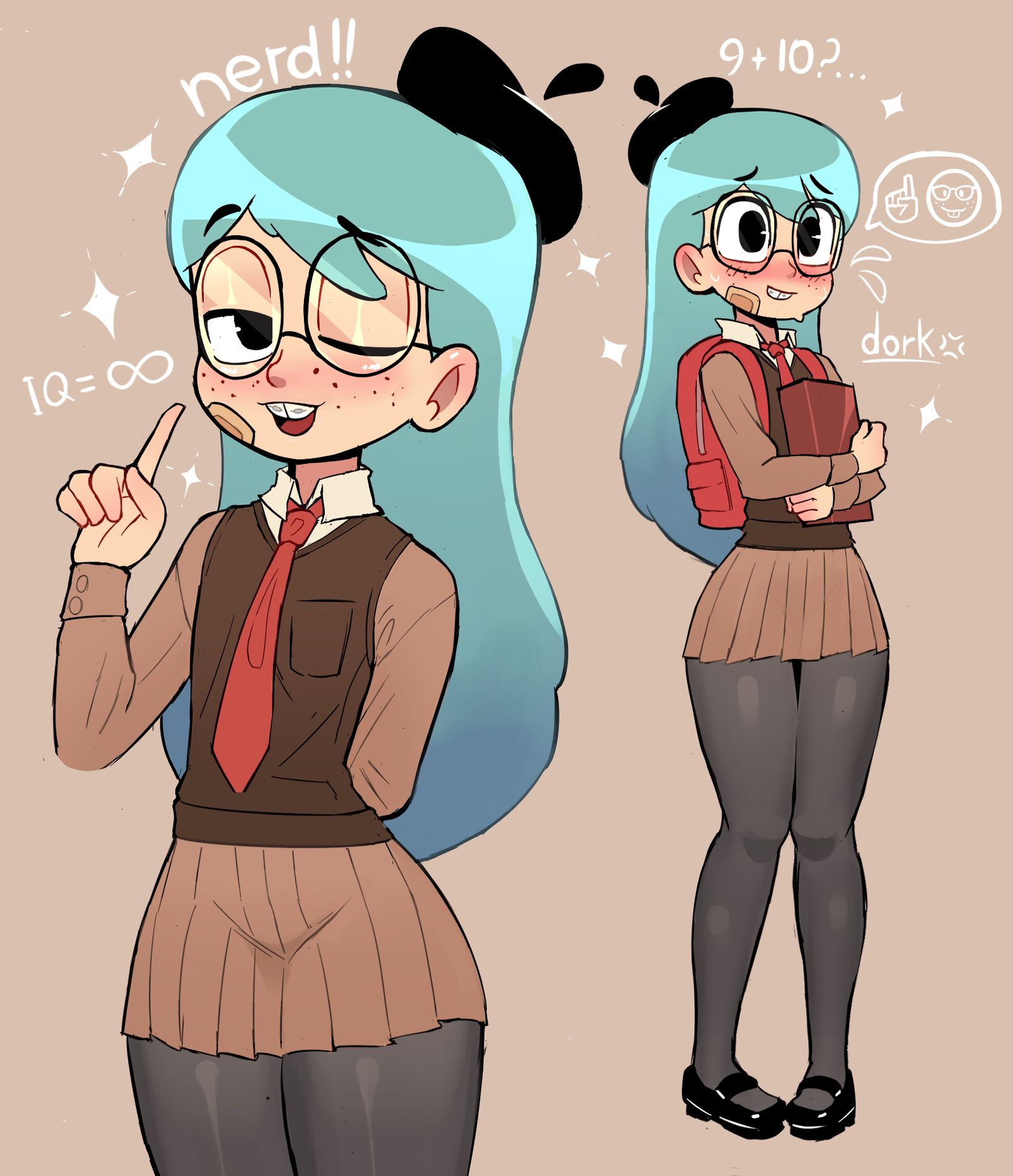 Bookworm Hilda头像同人高清图