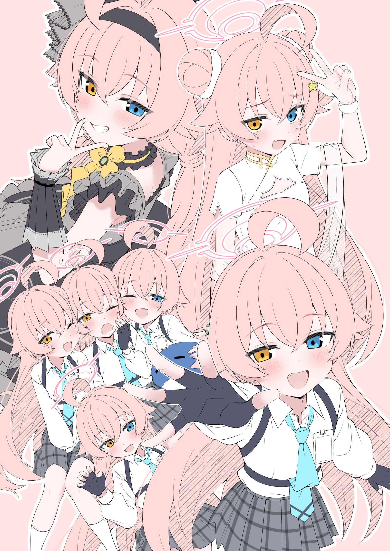 ホシノがいっぱい2025冬插画图片壁纸