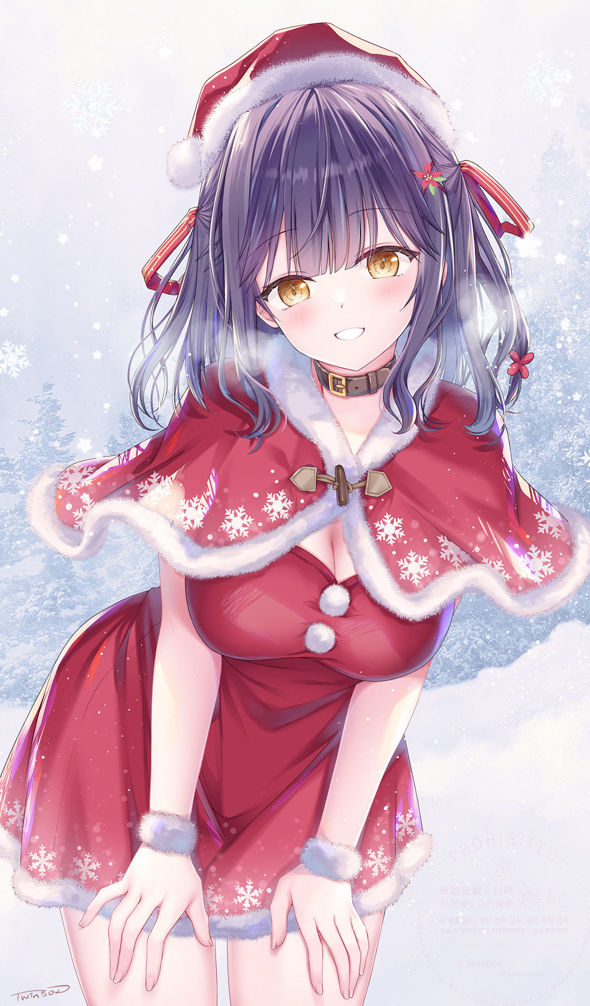 ホワイトクリスマス头像同人高清图