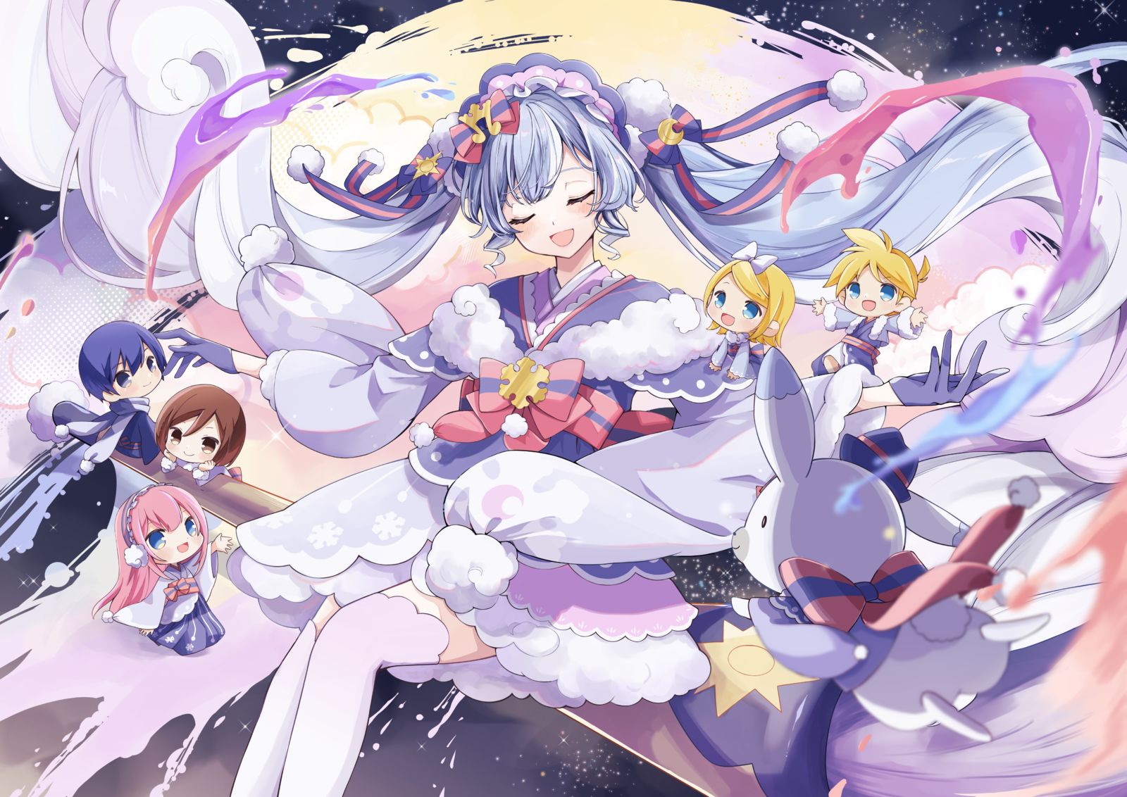 夜空に描く。头像同人高清图