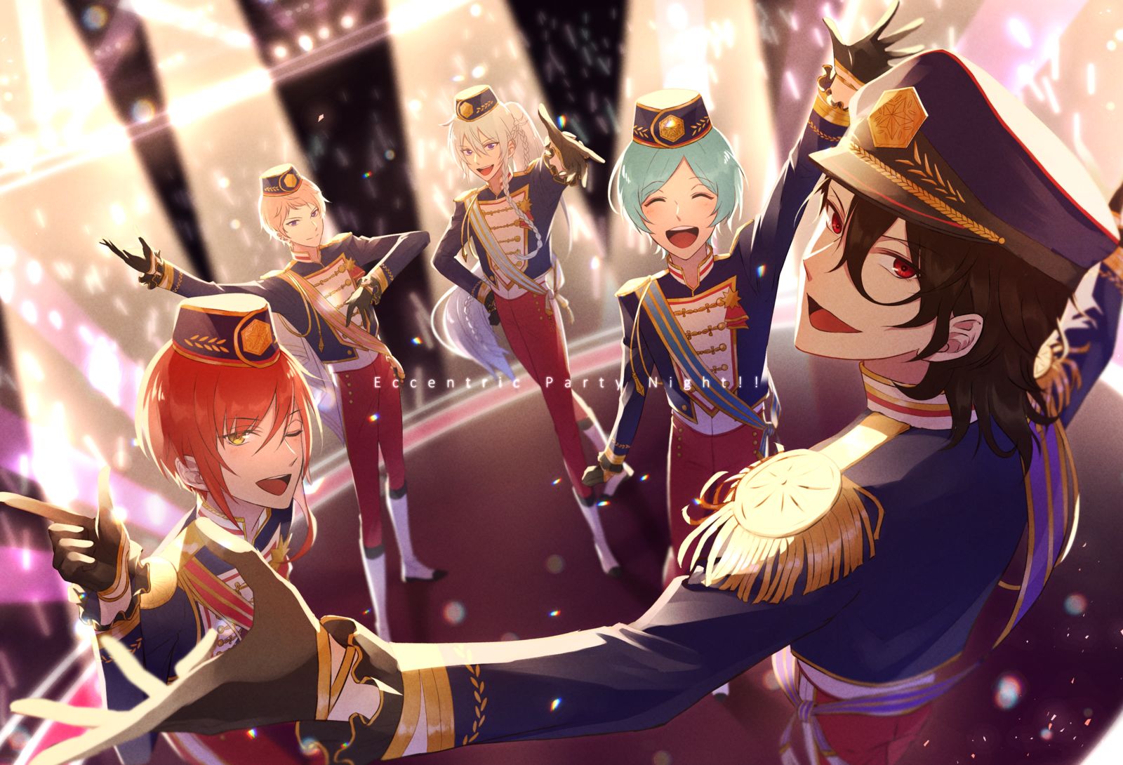 星たちも霞むような輝きを放つ插画图片壁纸