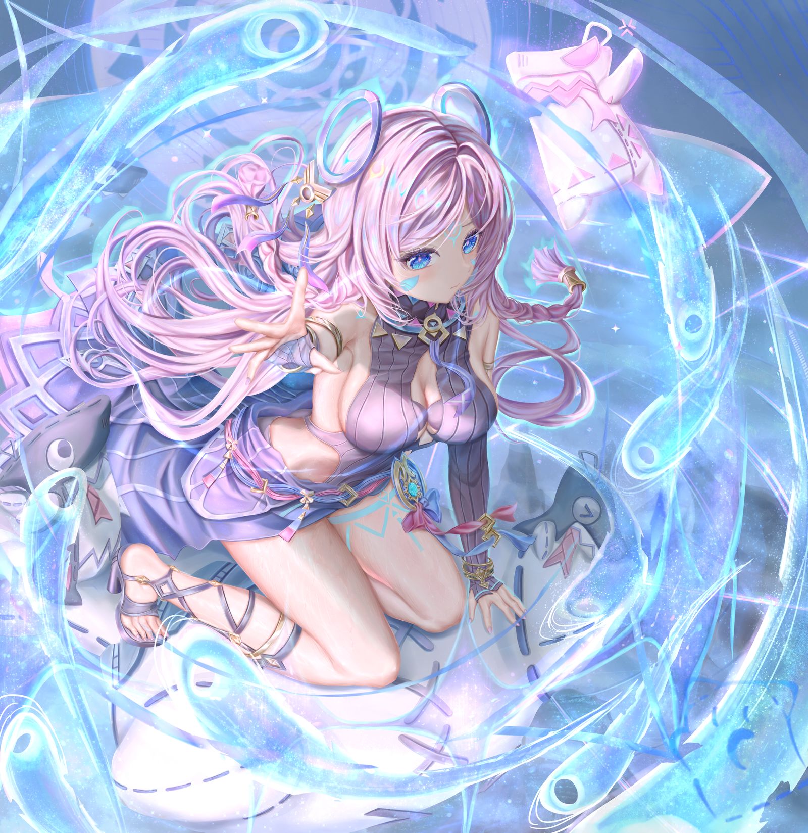 原神茜特菈莉插画图片壁纸