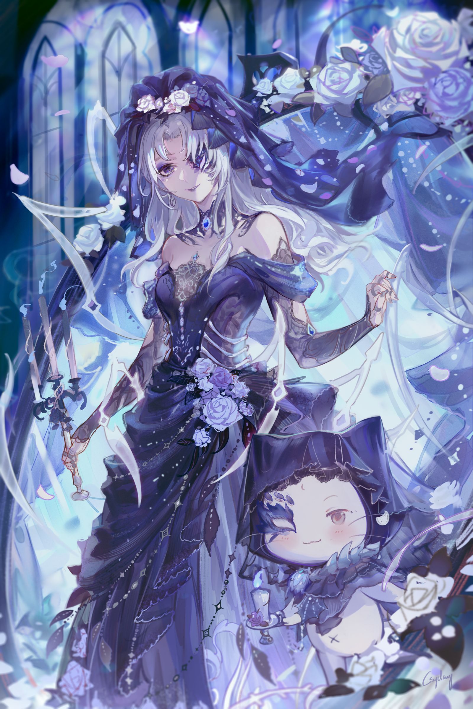 Phantom bride插画图片壁纸