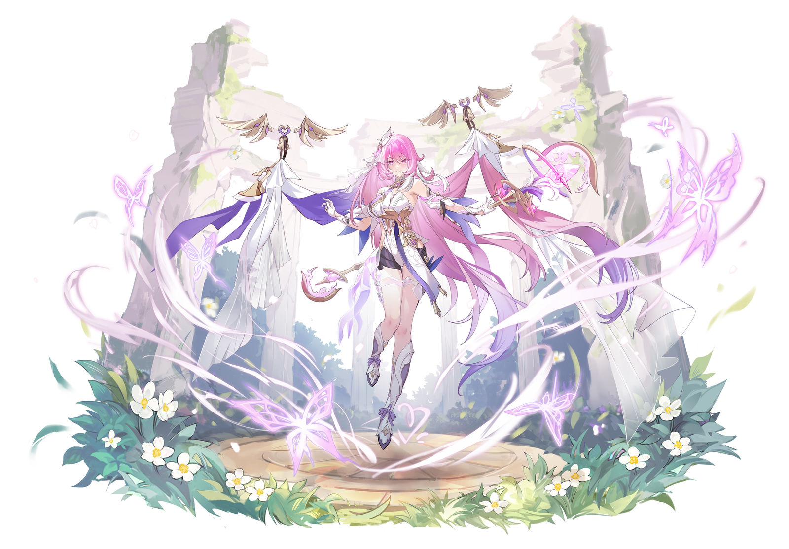 ♫可爱的粉色妖精小姐♫头像同人高清图