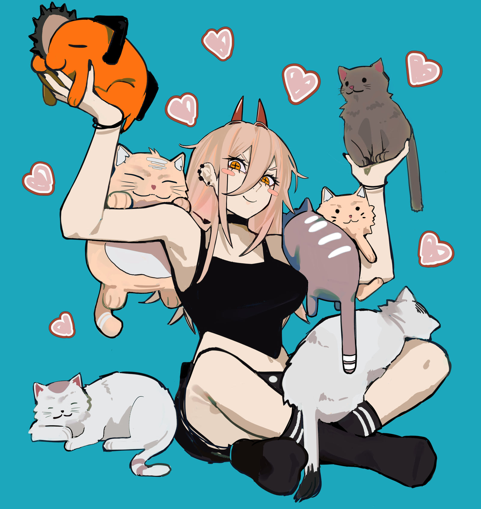 Cat mecca插画图片壁纸