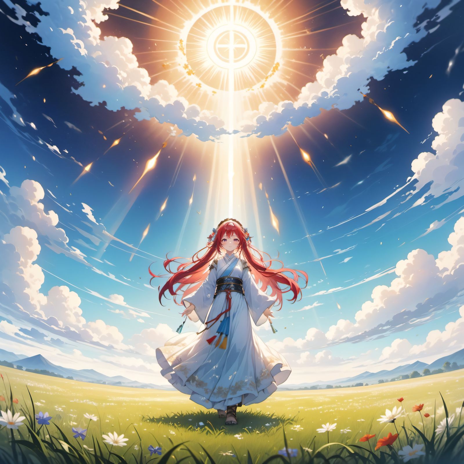 雾隐草原的光之祭坛头像同人高清图