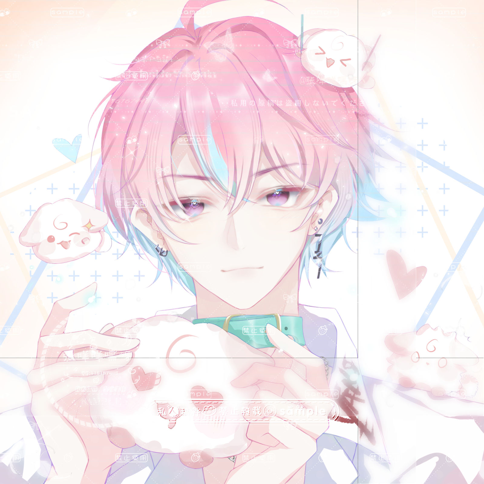 晚安插画图片壁纸