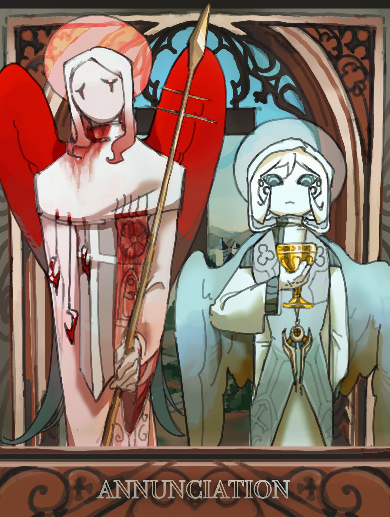 天使传福音头像同人高清图