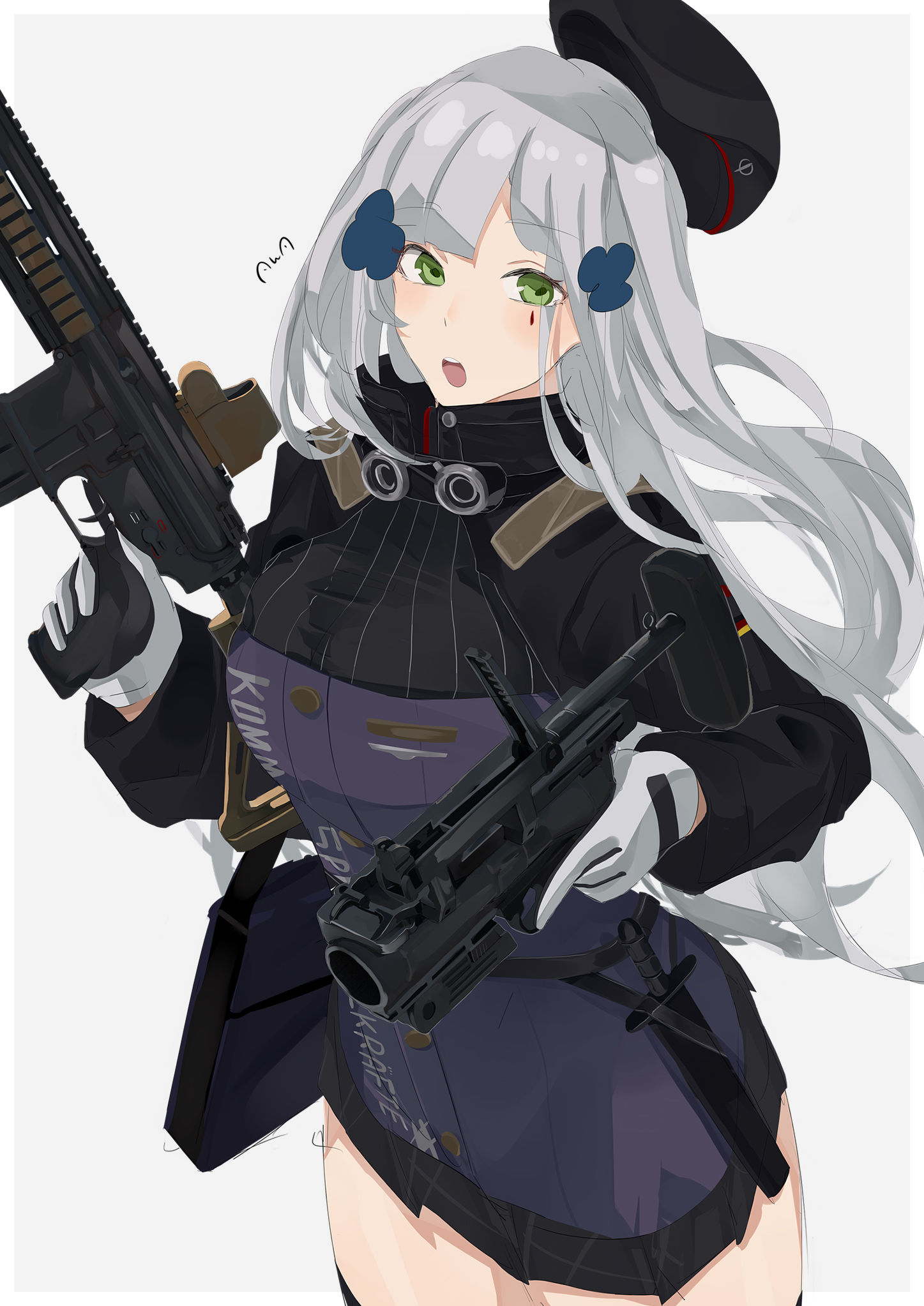 HK416の絵-少女前线少女前線