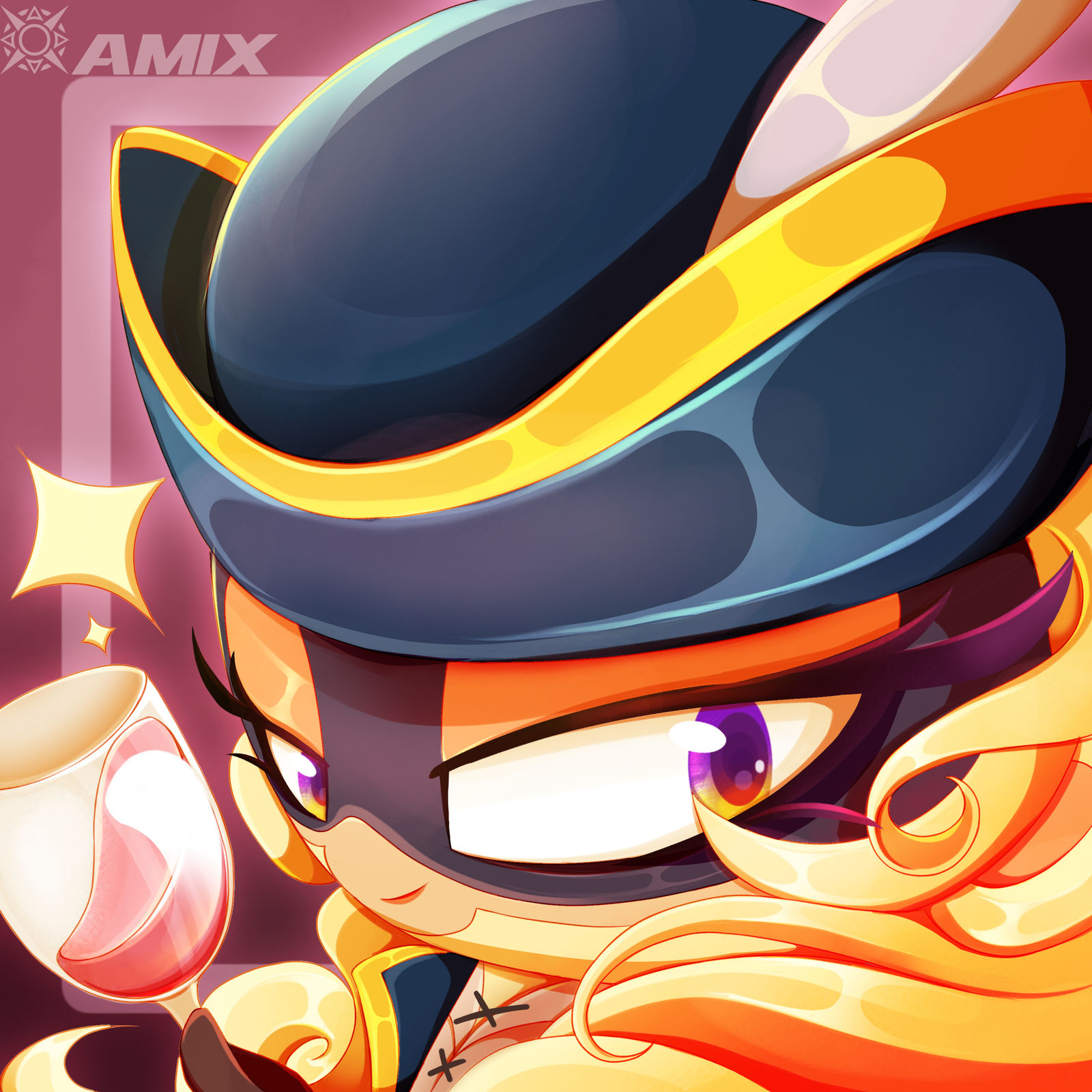 如果阿多拉是（优雅的）麻匪头像同人高清图