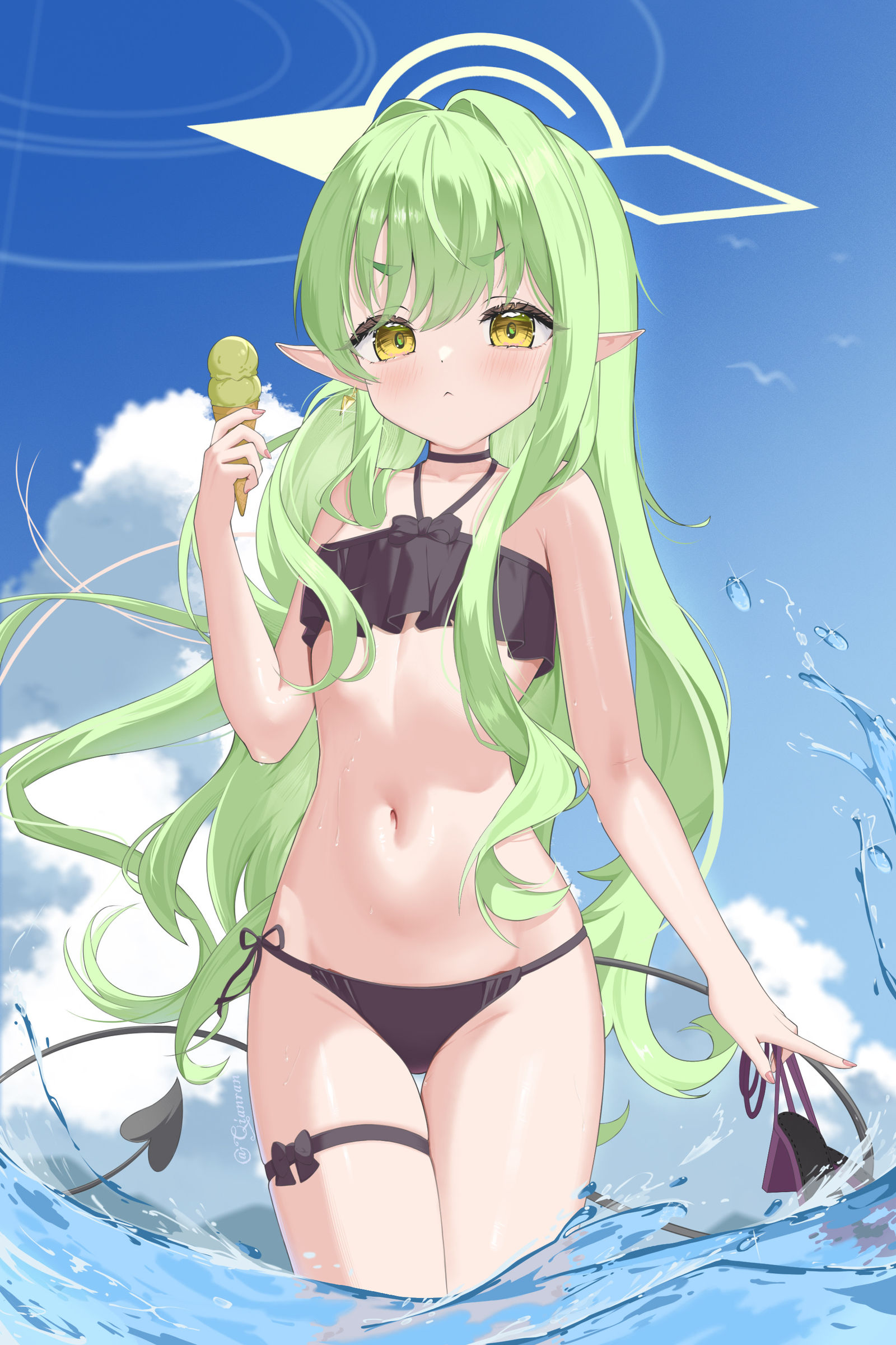 泳装光头像同人高清图