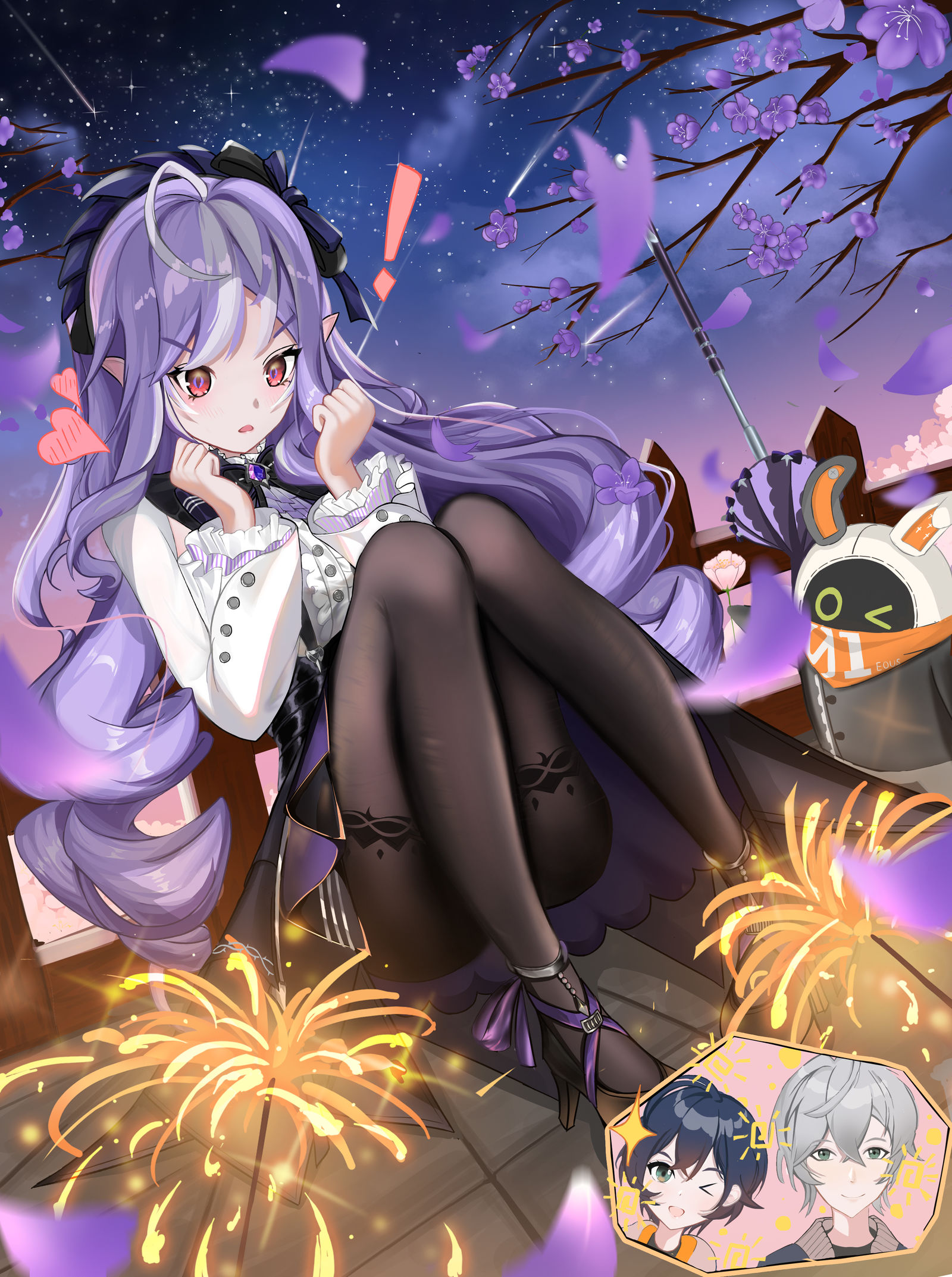 薇薇安插画图片壁纸