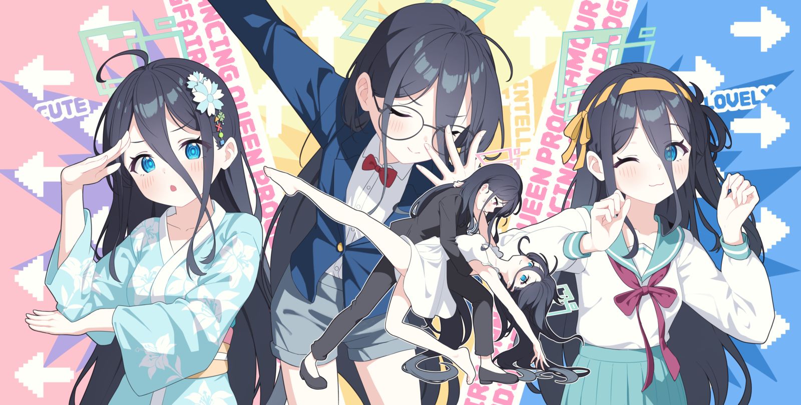 ⬅️⬆️➡️ 插画图片壁纸