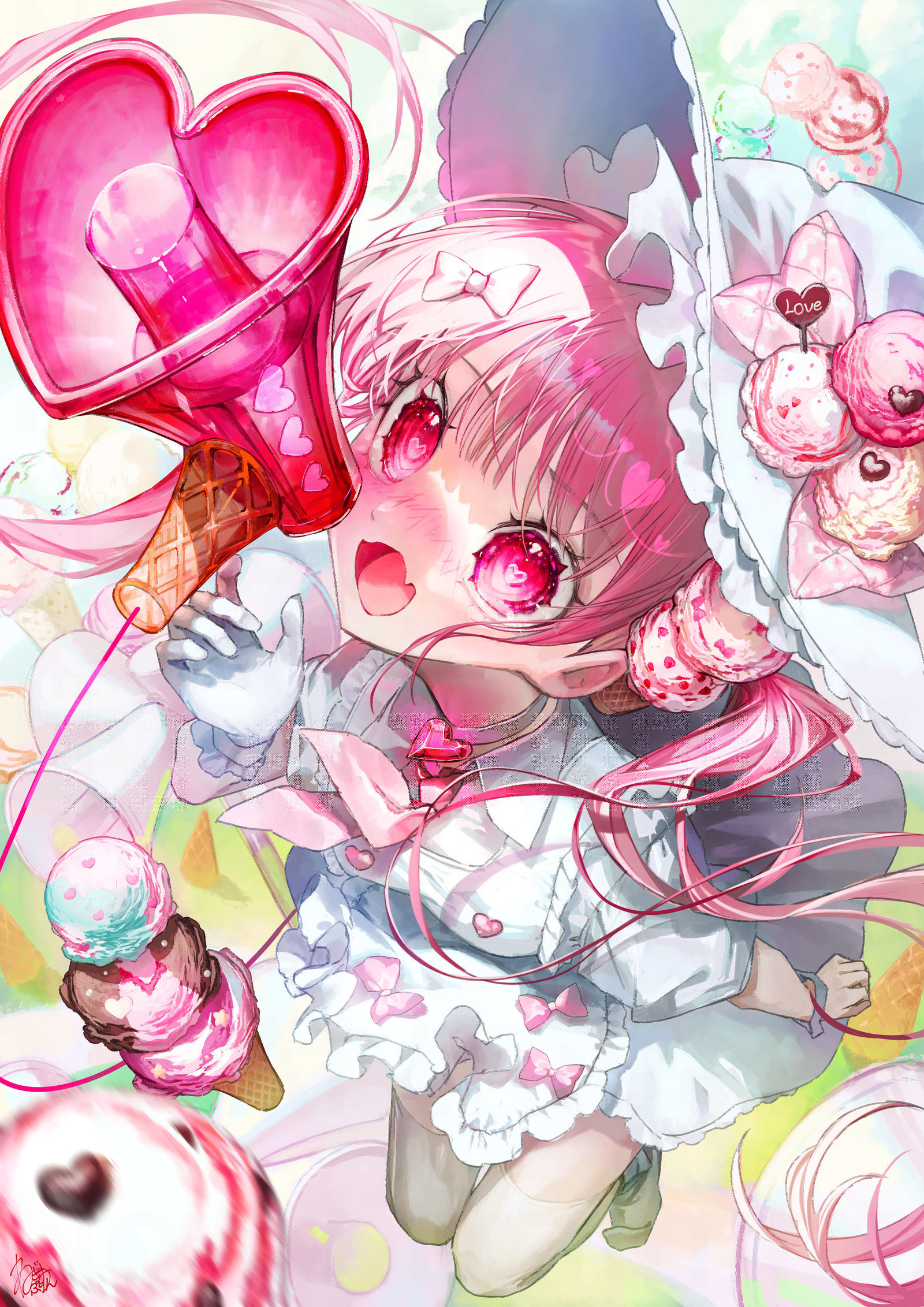 愛♡スクリーム头像同人高清图