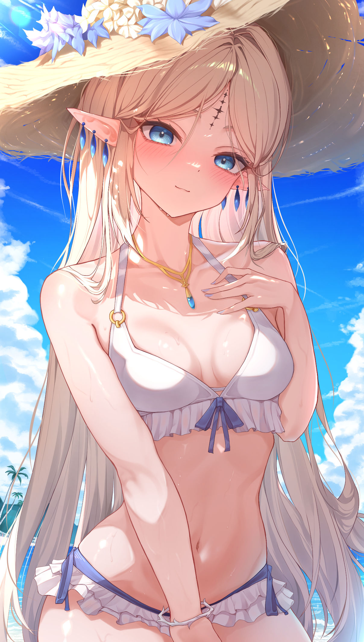 水着カルテジア-鸣潮珂莱塔