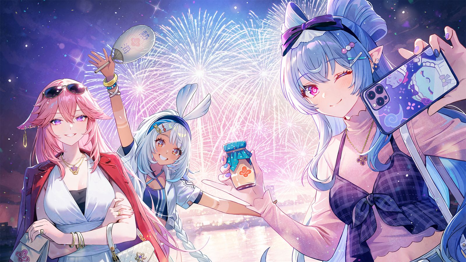 海上花火头像同人高清图